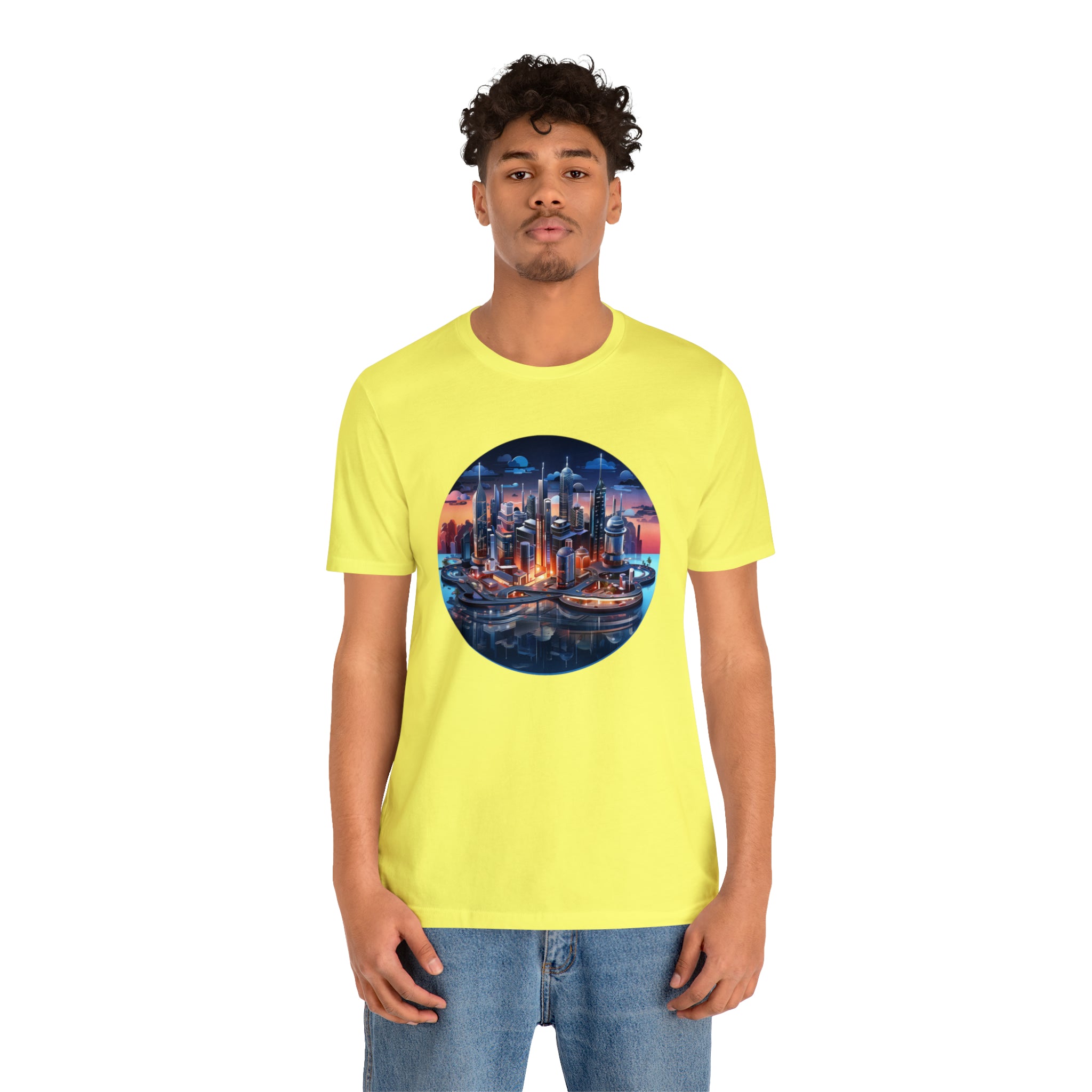 Unisex Jersey Short Sleeve Tee - Isometric Designs 05