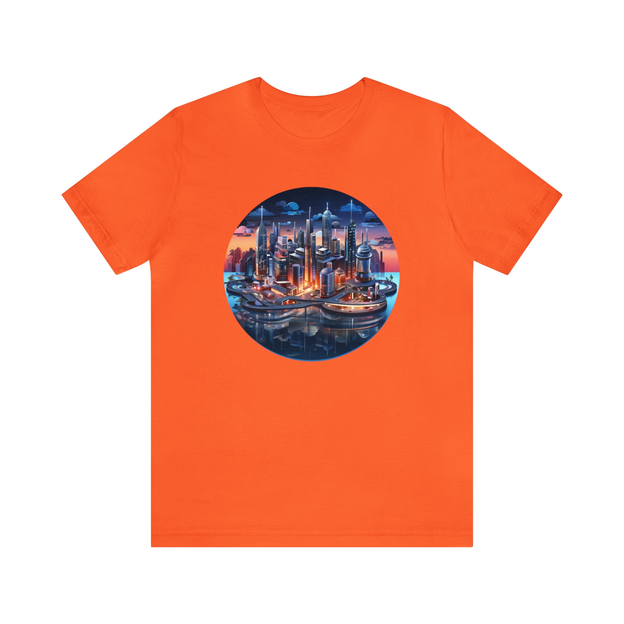 Unisex Jersey Short Sleeve Tee - Isometric Designs 05