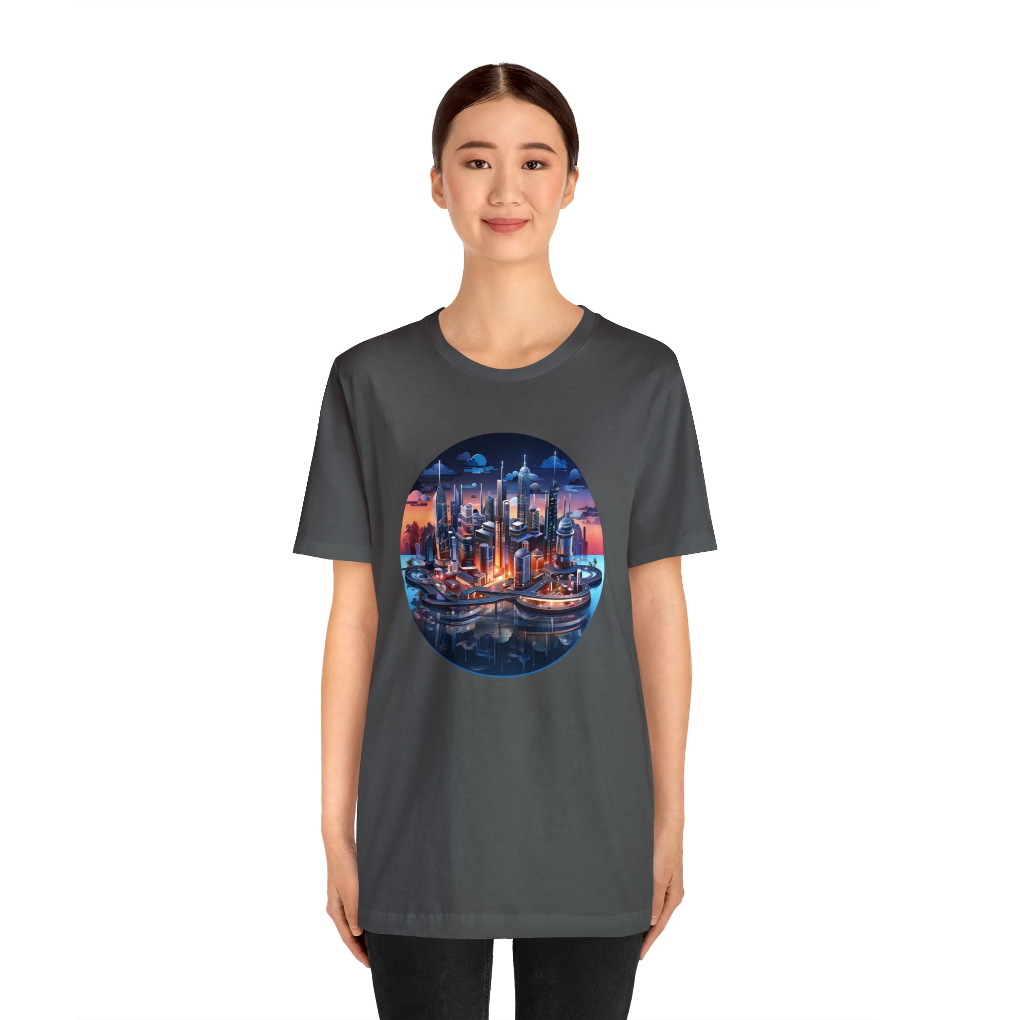 Unisex Jersey Short Sleeve Tee - Isometric Designs 05