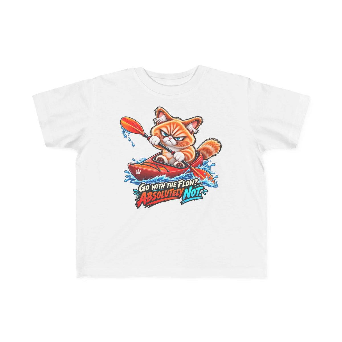 Kayaking - Mildly Feral - Toddler Short Sleeve Tee
