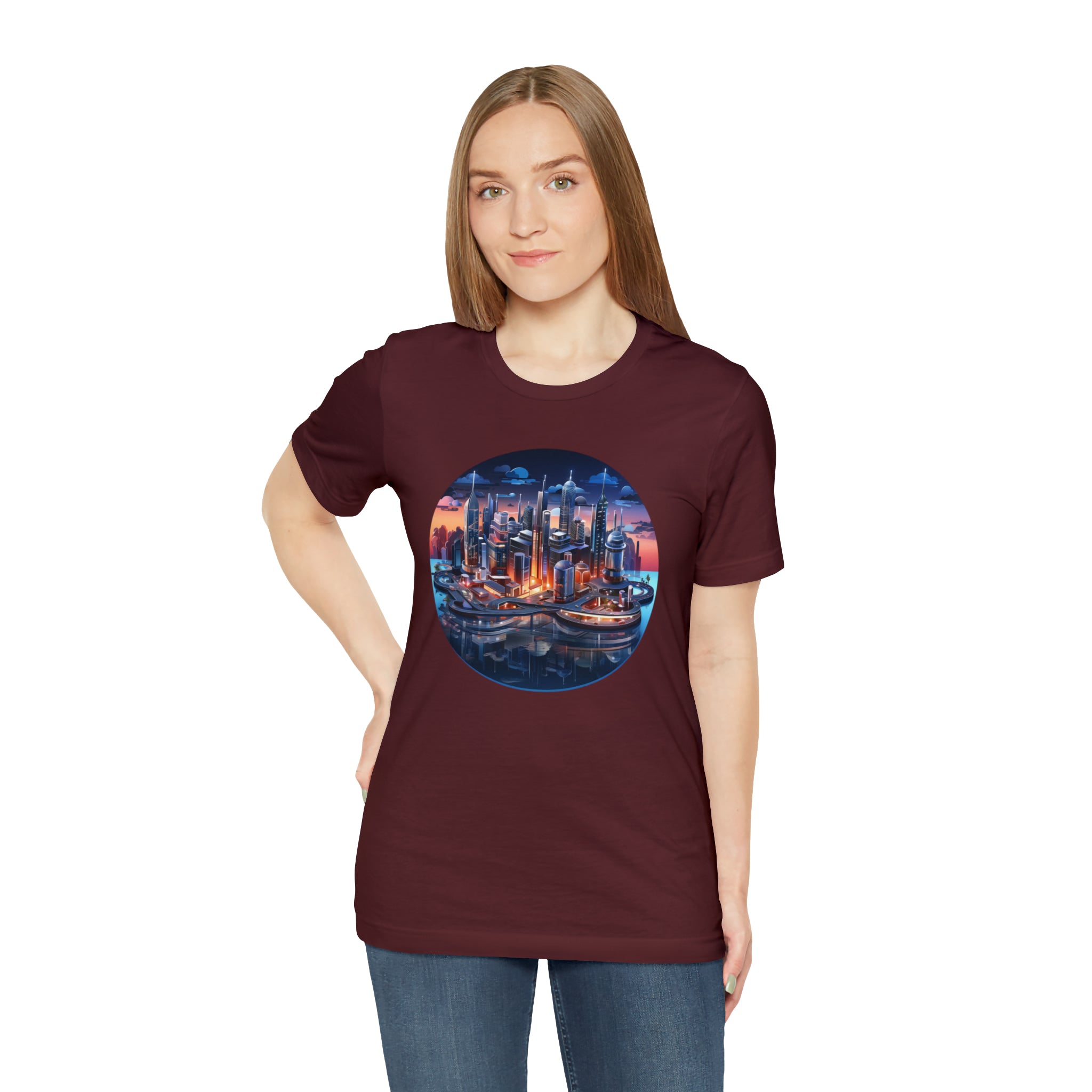 Unisex Jersey Short Sleeve Tee - Isometric Designs 05