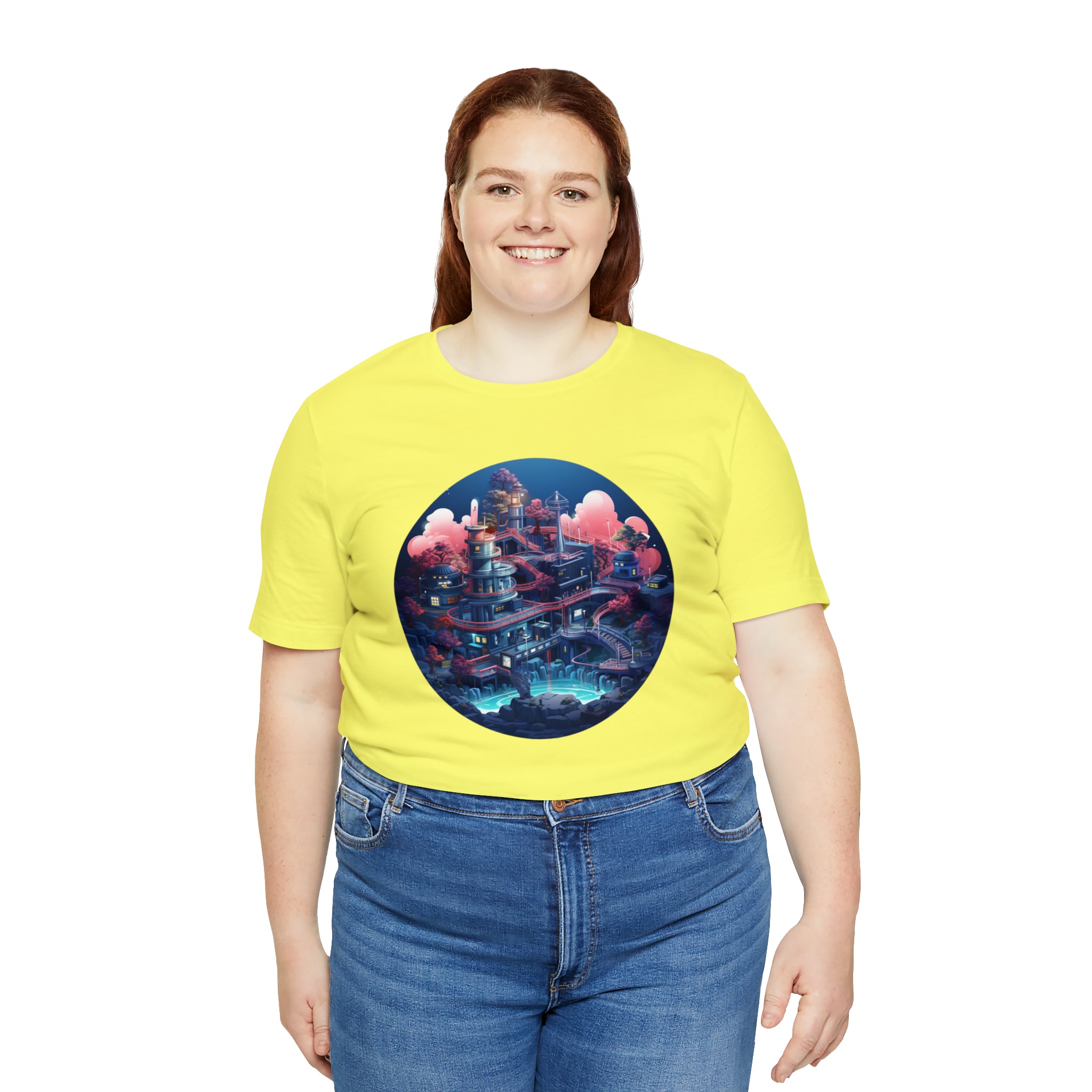 Unisex Jersey Short Sleeve Tee - Isometric Designs 03