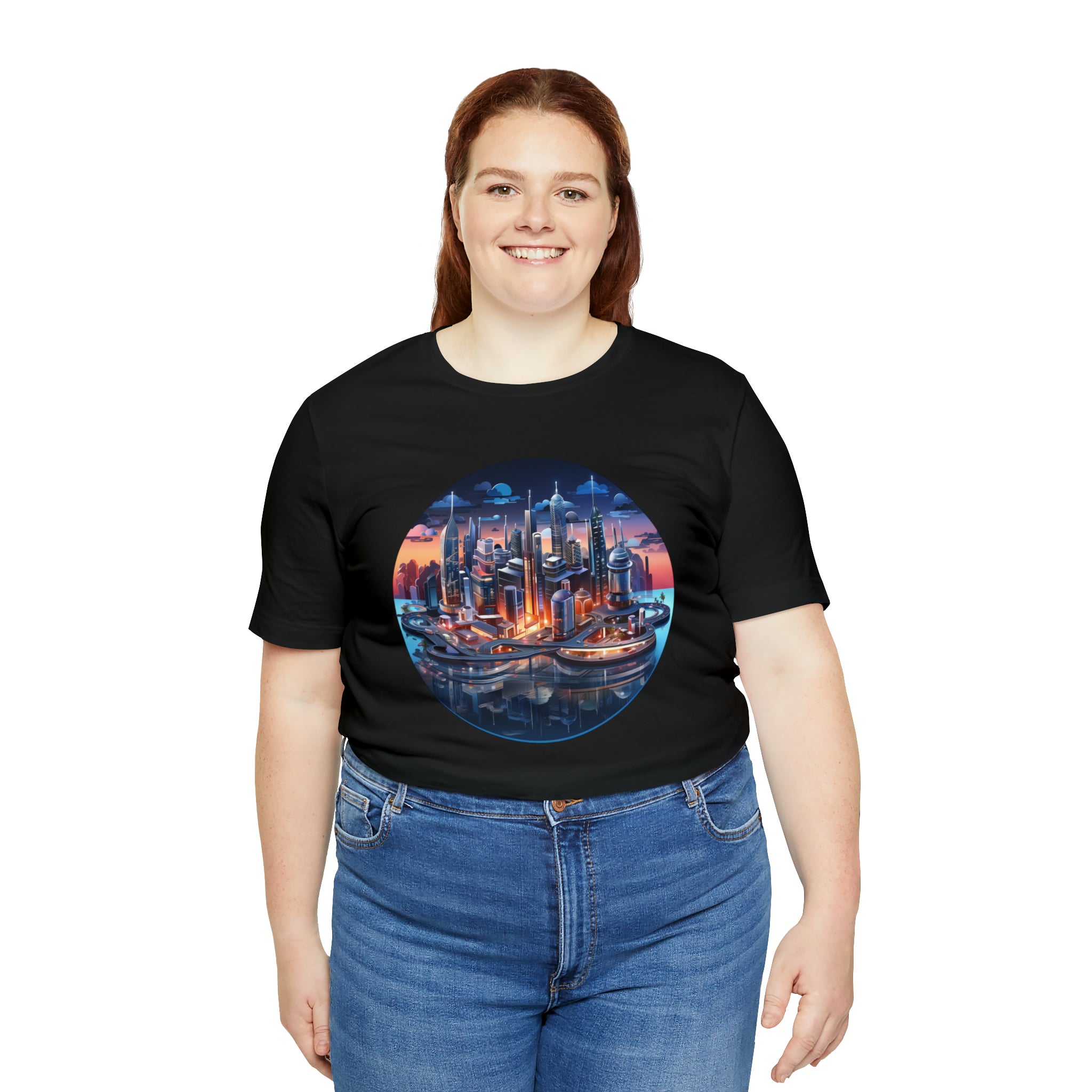 Unisex Jersey Short Sleeve Tee - Isometric Designs 05