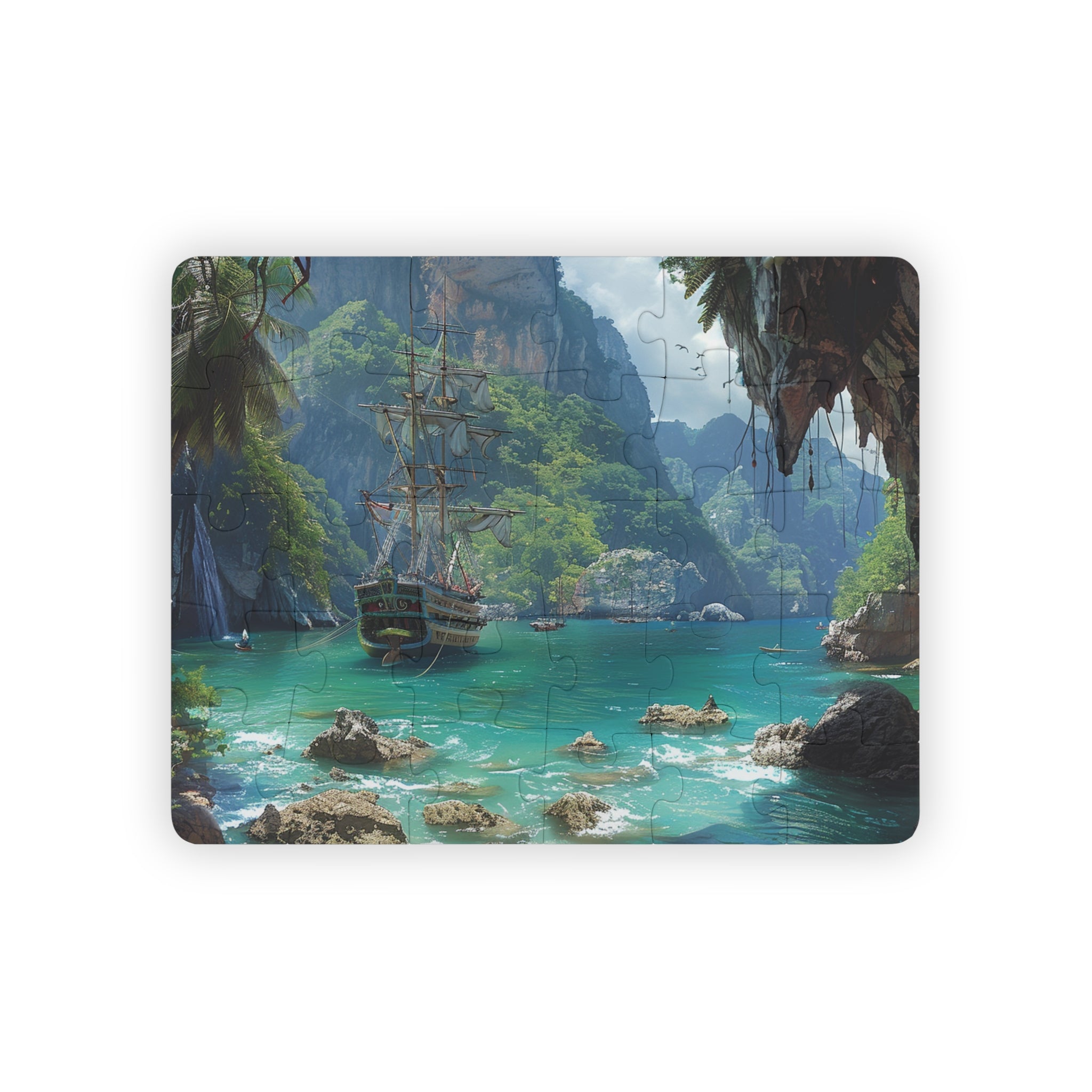 Kids' Puzzle, 30-Piece - Pirate Ship