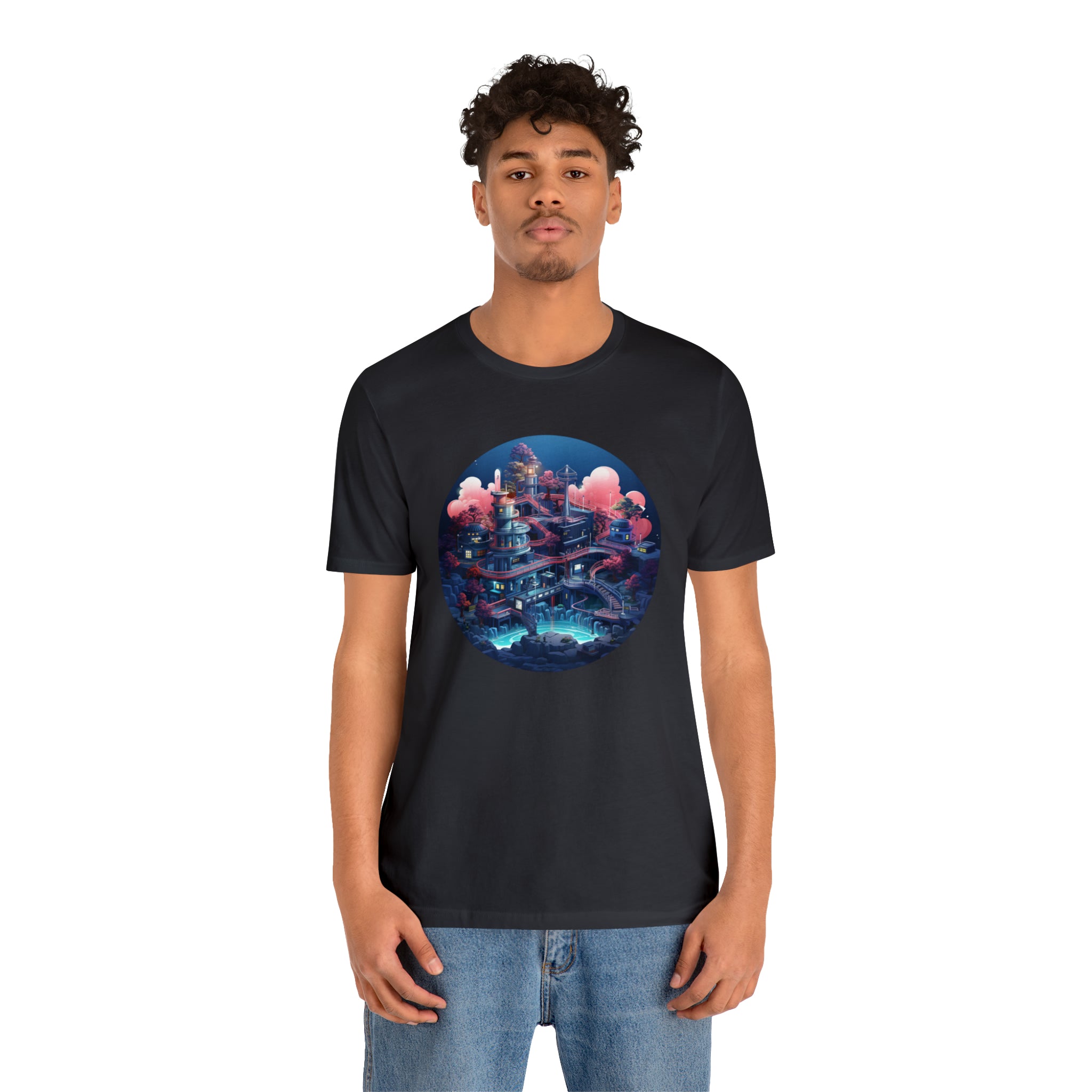 Unisex Jersey Short Sleeve Tee - Isometric Designs 03