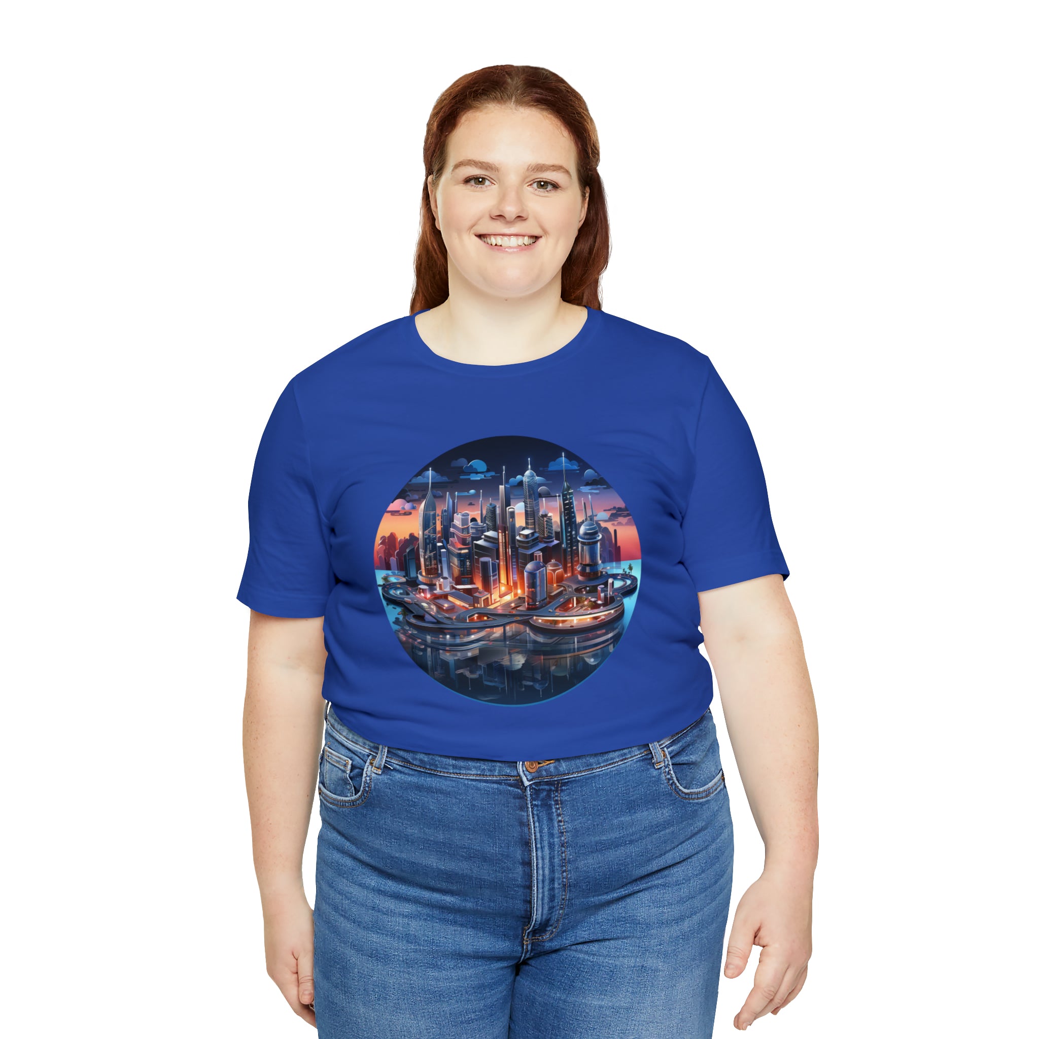 Unisex Jersey Short Sleeve Tee - Isometric Designs 05