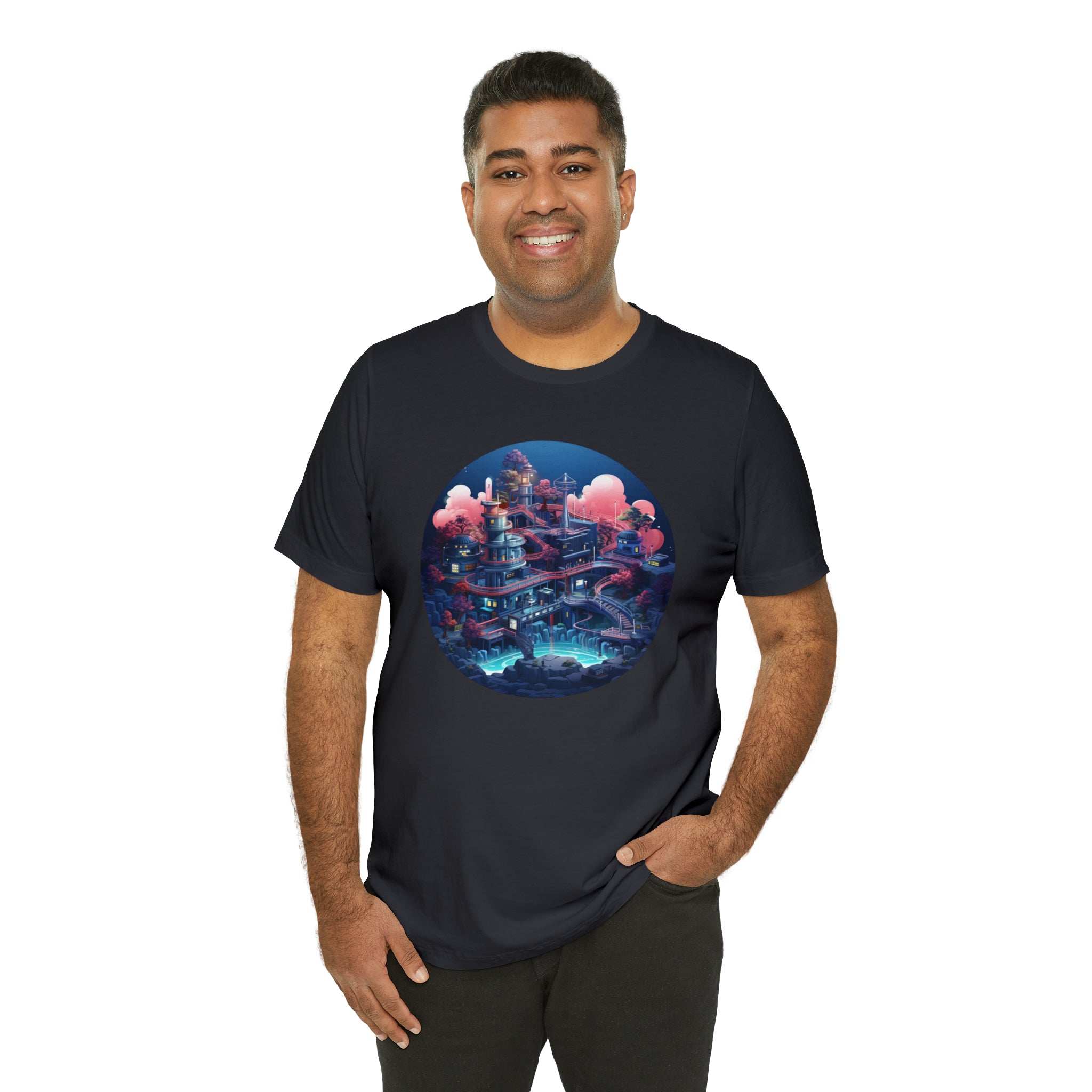 Unisex Jersey Short Sleeve Tee - Isometric Designs 03