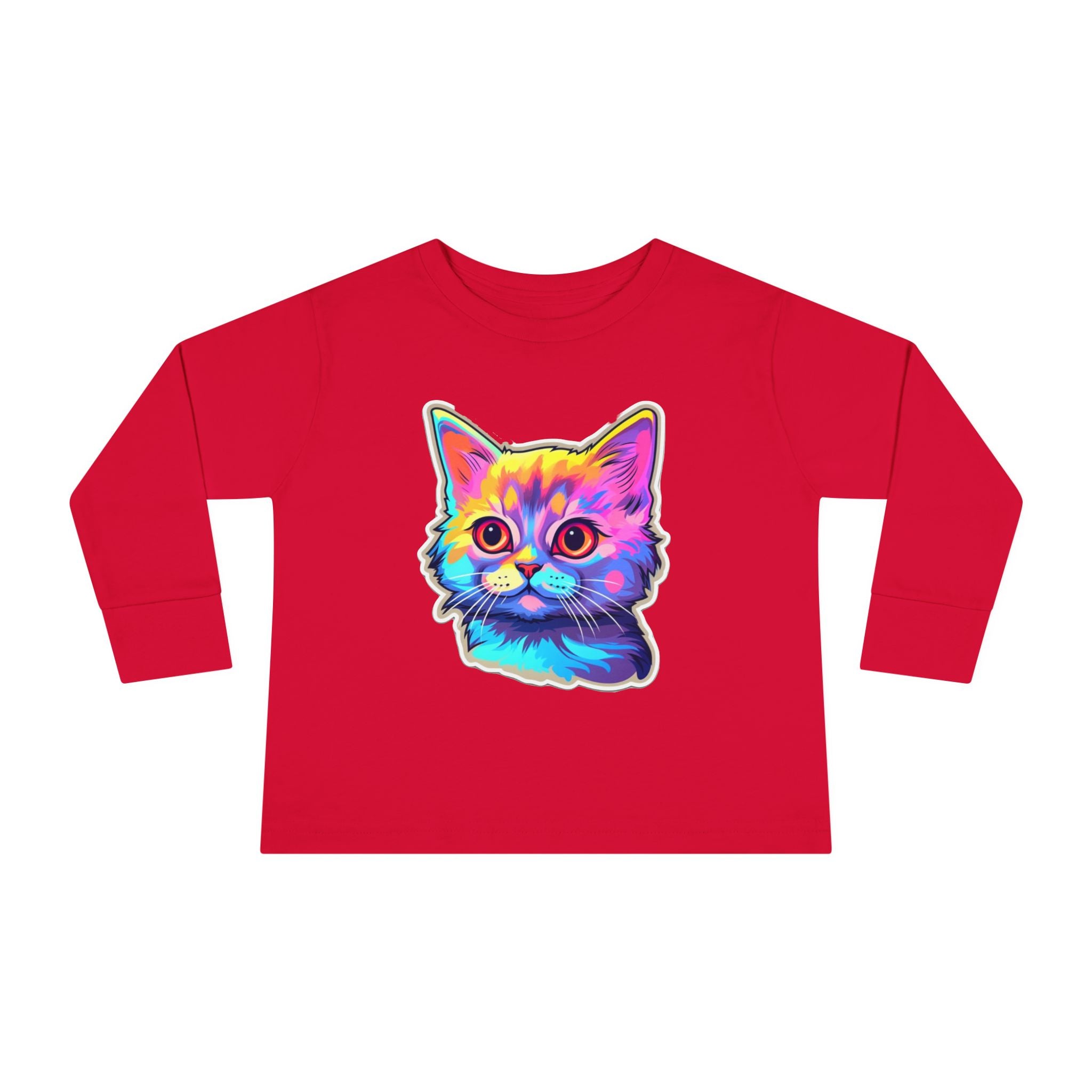 Toddler Long Sleeve Tee - Kittens 03