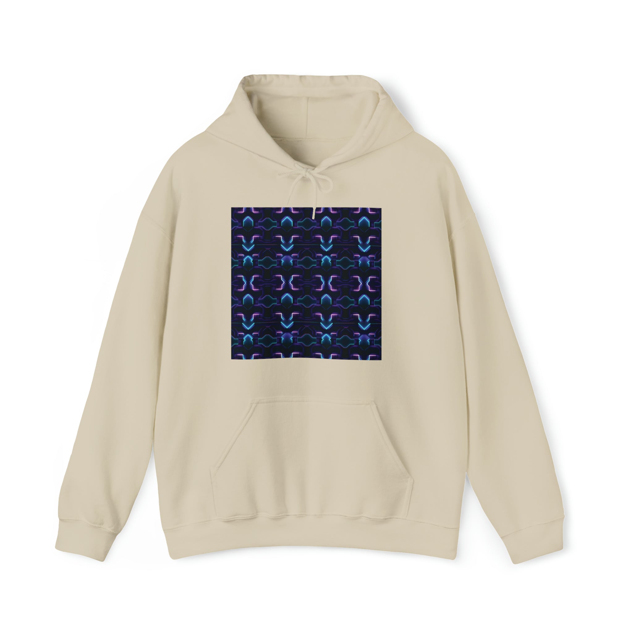 Unisex Heavy Blend™ Hooded Sweatshirt - Abstract Neon Designs 06