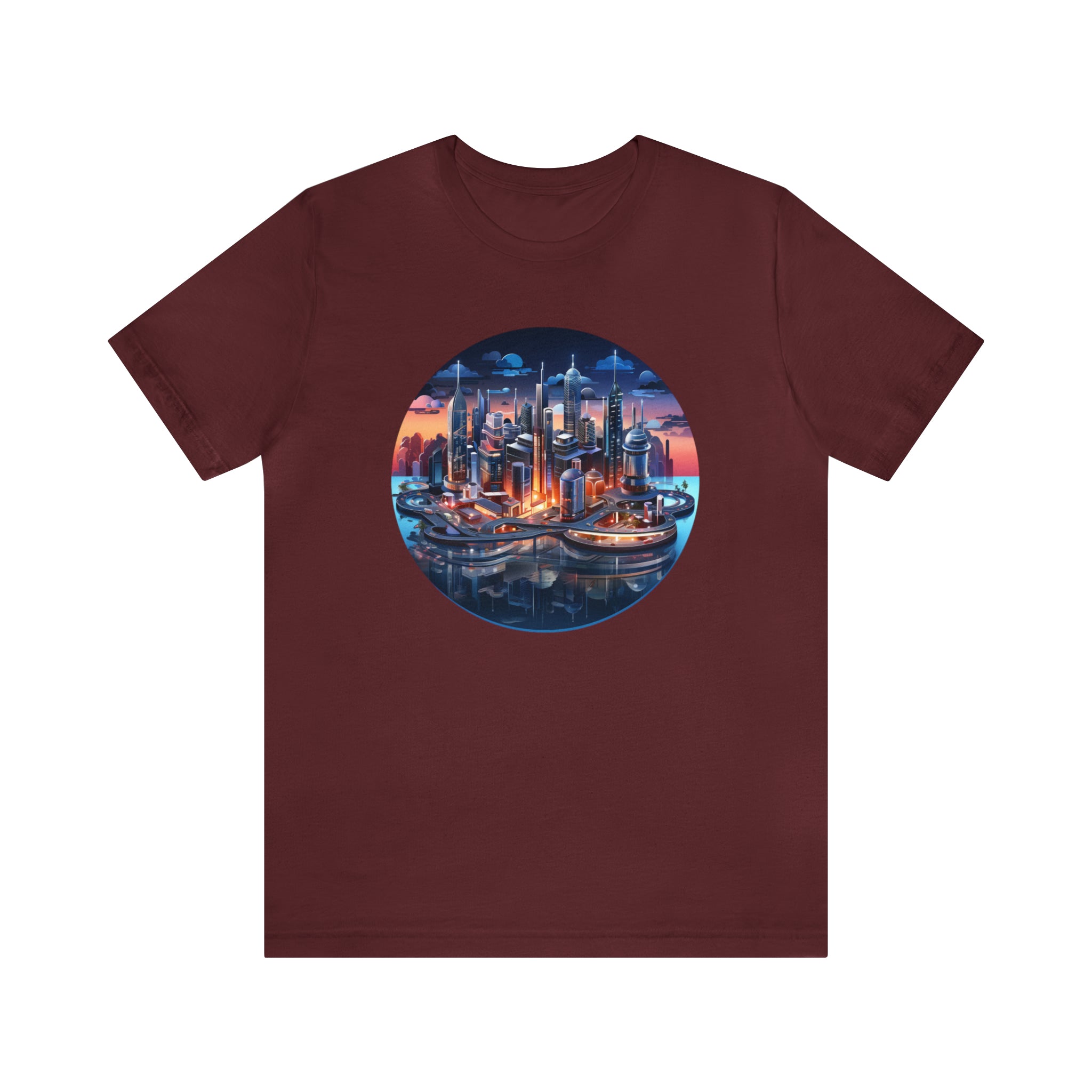 Unisex Jersey Short Sleeve Tee - Isometric Designs 05