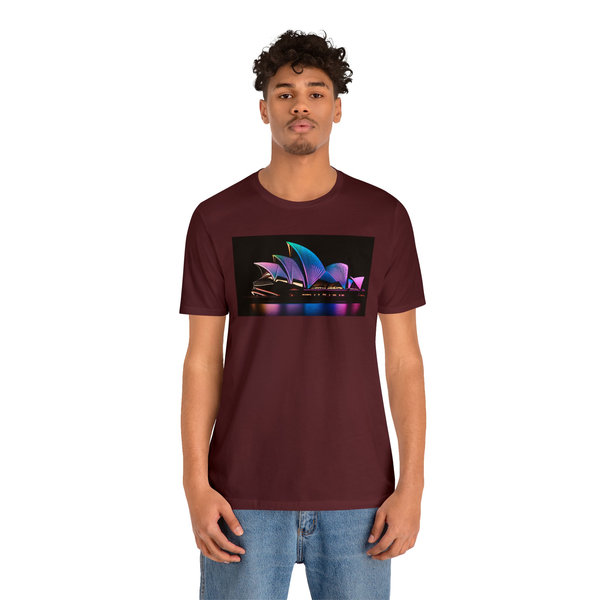 Unisex Jersey Short Sleeve Tee - Sydney Opera House, Australia
