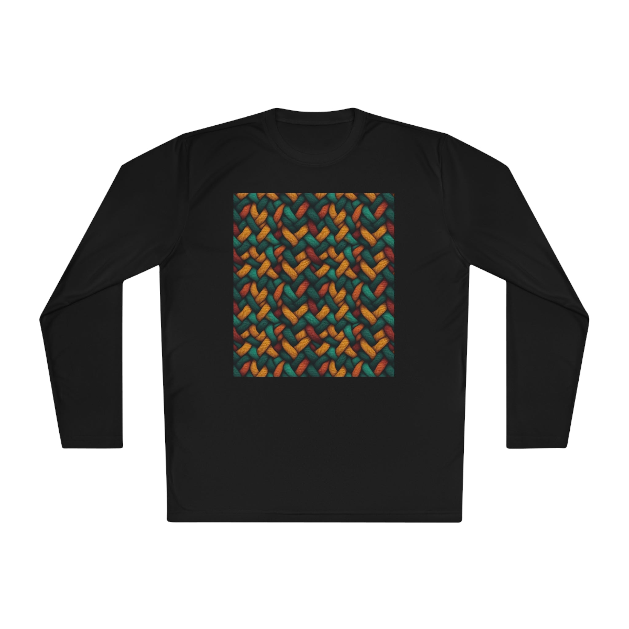 Unisex Lightweight Long Sleeve Tee (AOP) - Abstract Designs 12
