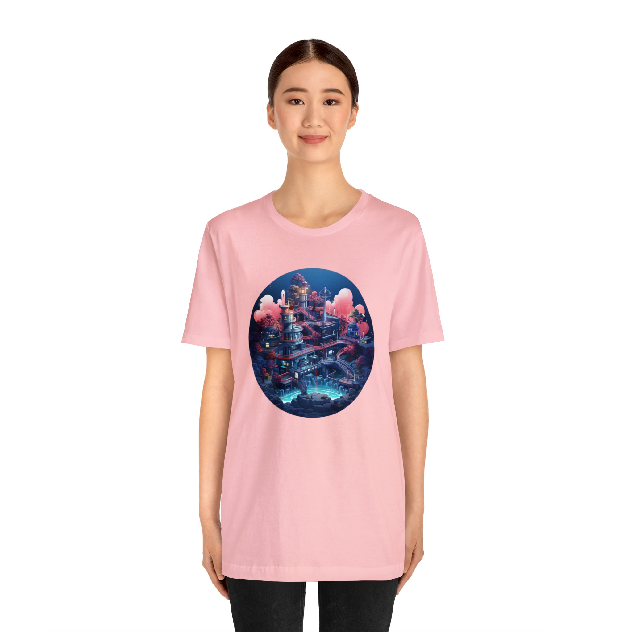Unisex Jersey Short Sleeve Tee - Isometric Designs 03