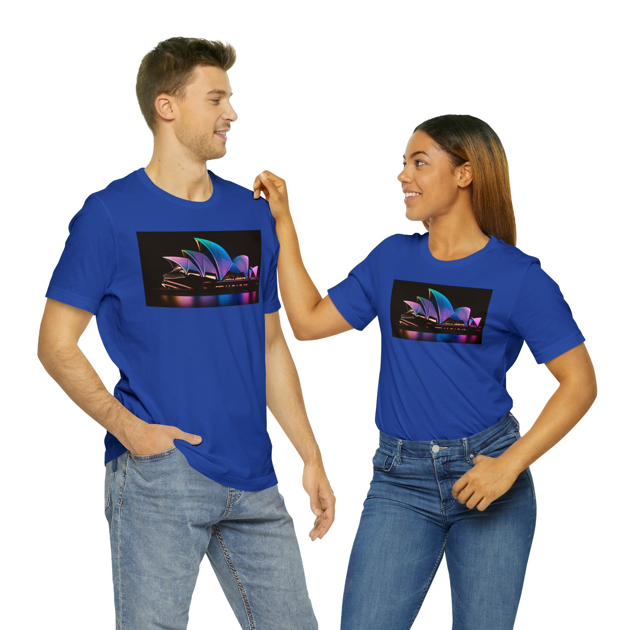 Unisex Jersey Short Sleeve Tee - Sydney Opera House, Australia