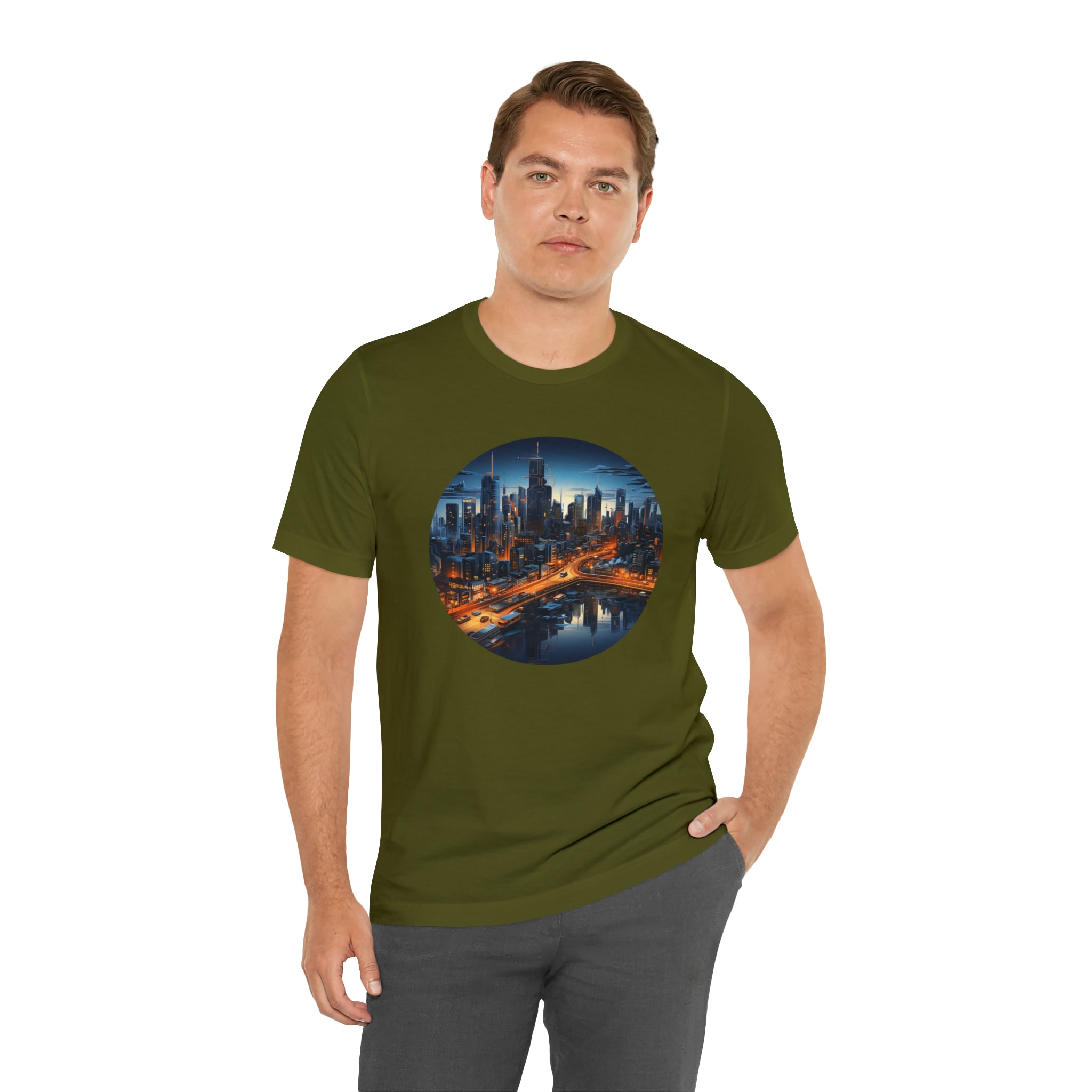 Unisex Jersey Short Sleeve Tee - Isometric Designs 06
