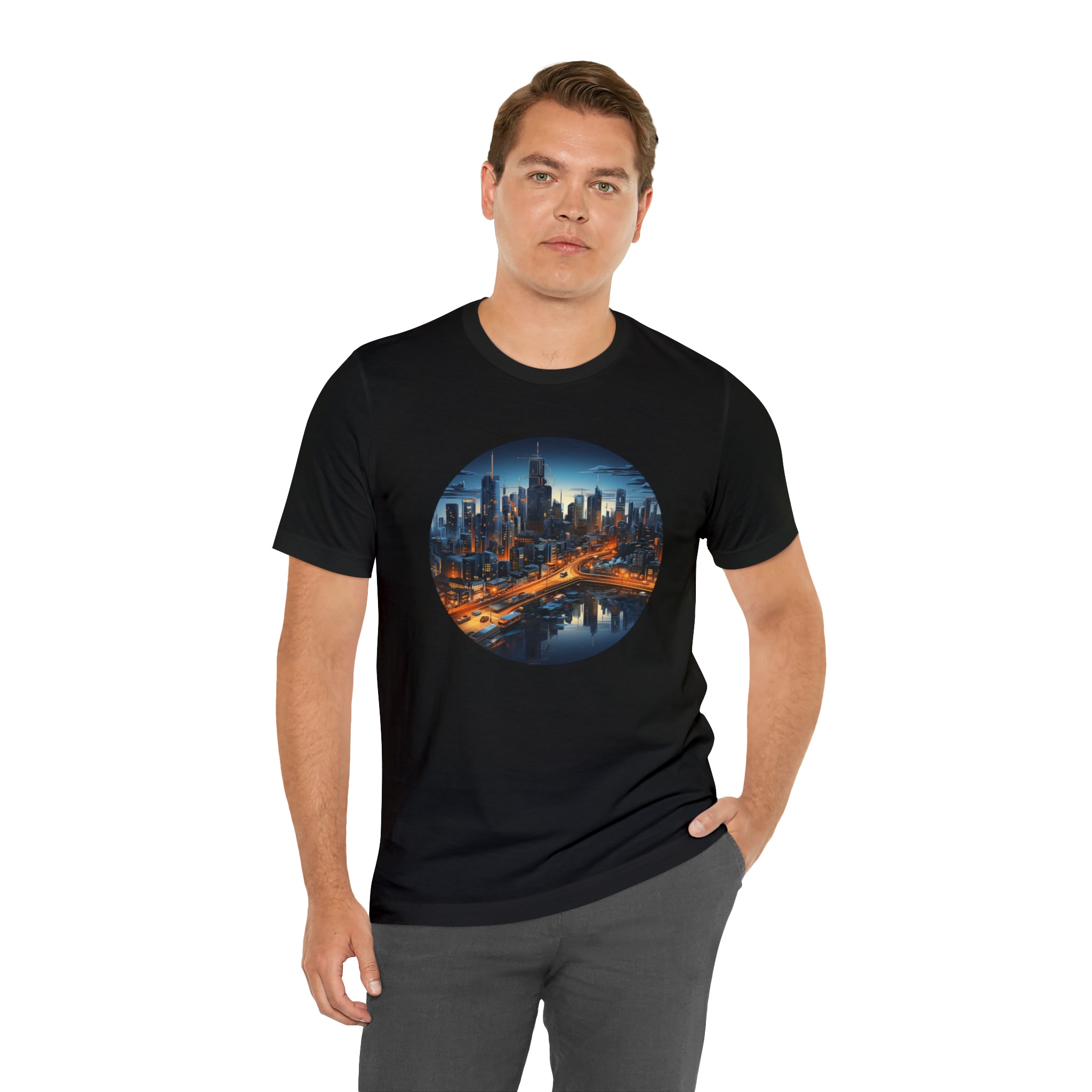 Unisex Jersey Short Sleeve Tee - Isometric Designs 06