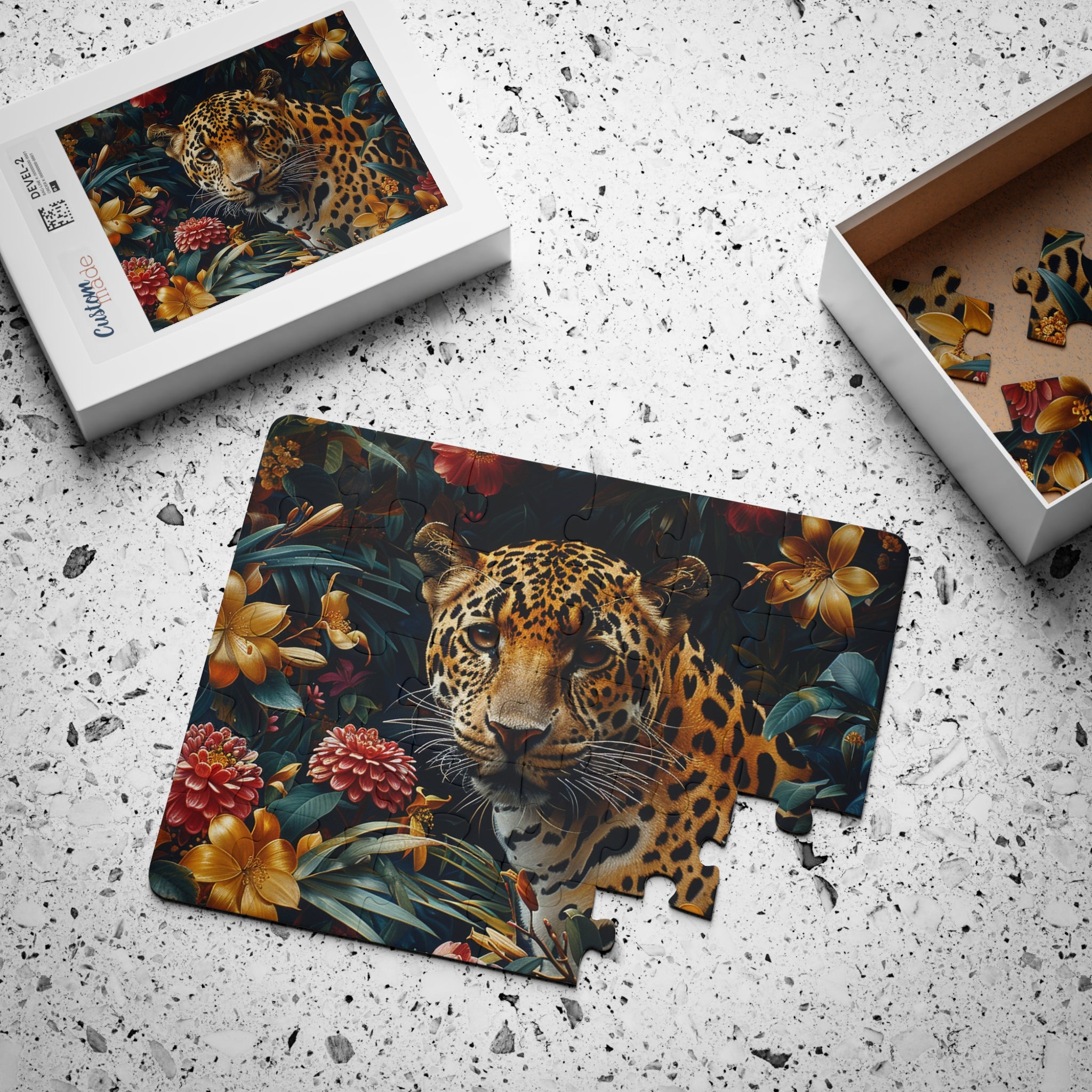 Kids' Puzzle, 30-Piece - Jaguar Forest