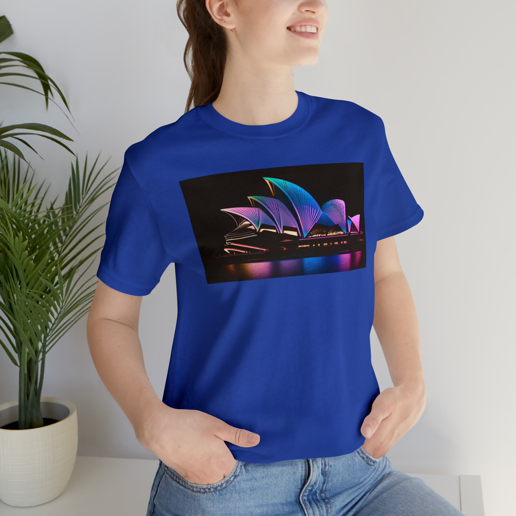 Unisex Jersey Short Sleeve Tee - Sydney Opera House, Australia