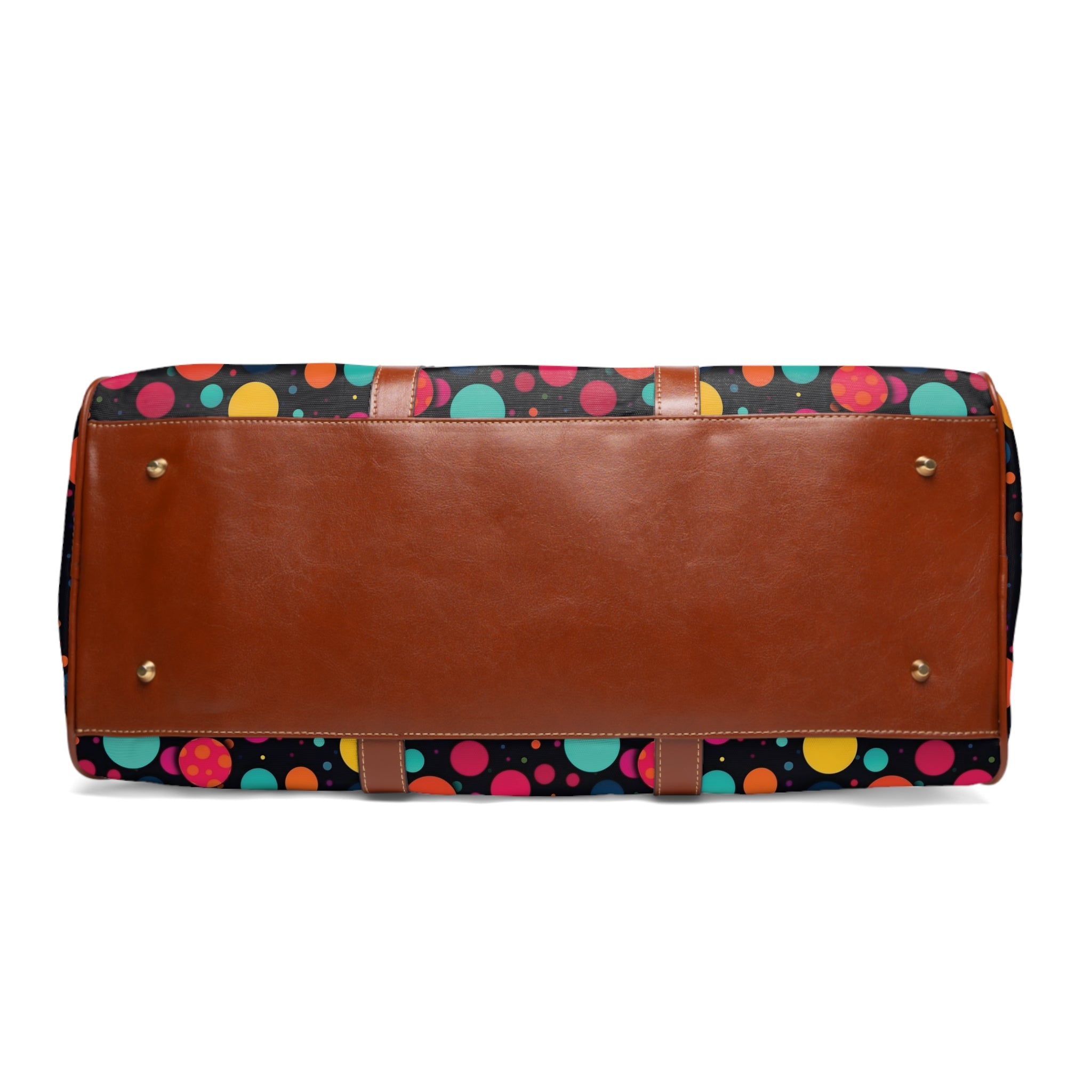 Waterproof Travel Bag (AOP) - Polka Dots Design 06
