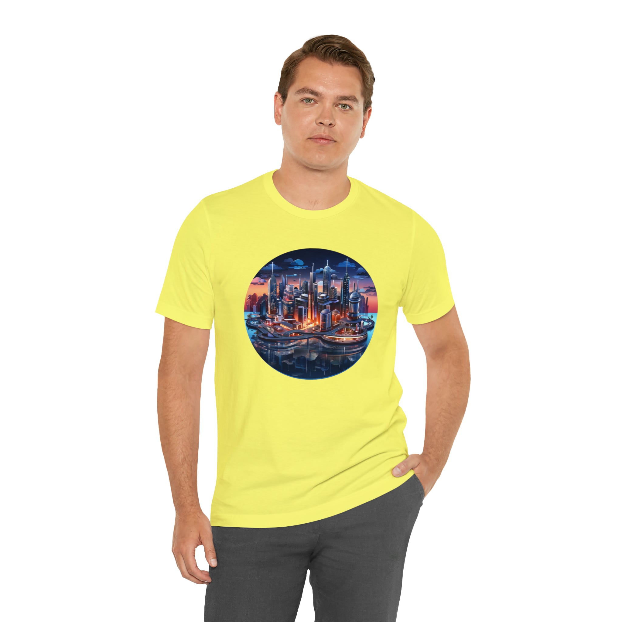 Unisex Jersey Short Sleeve Tee - Isometric Designs 05
