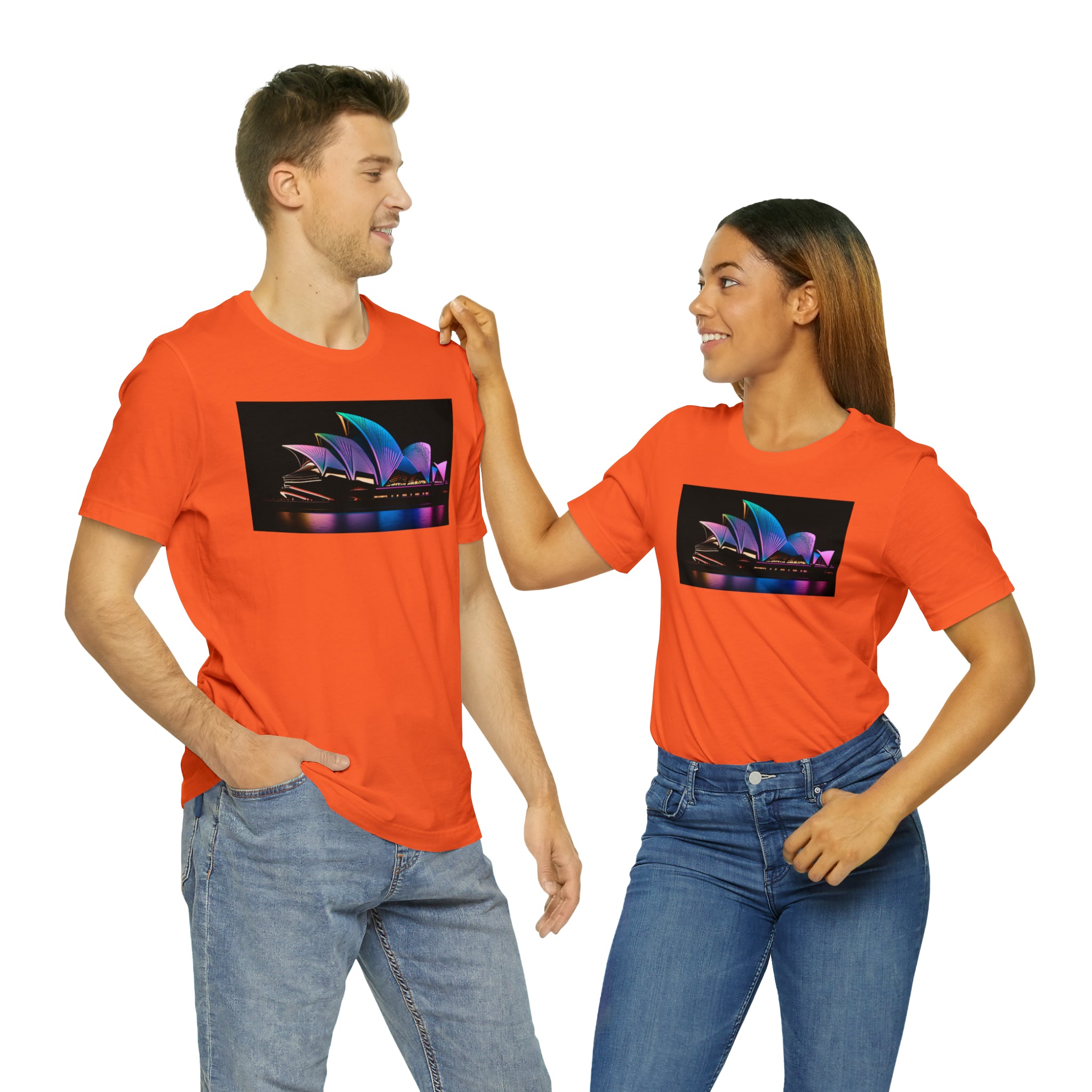 Unisex Jersey Short Sleeve Tee - Sydney Opera House, Australia
