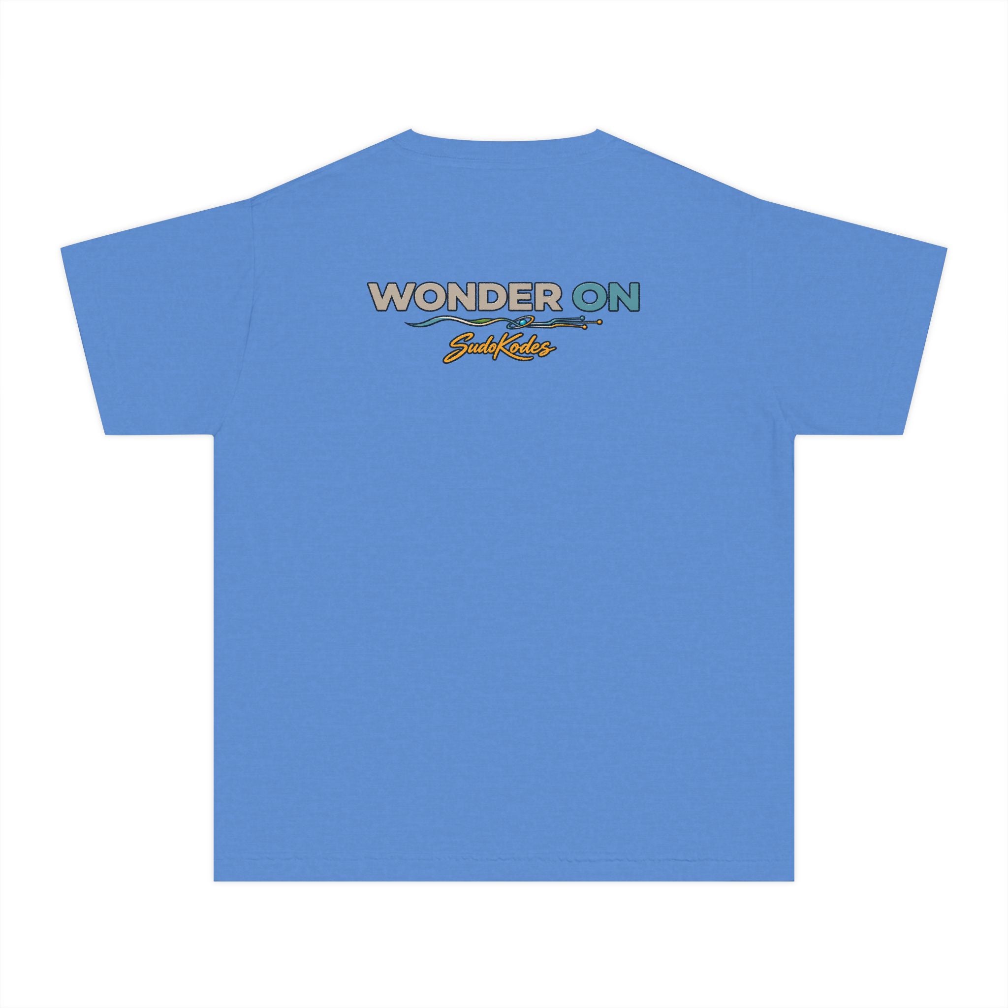 Youth Midweight Cotton Tee - Science collection - Killer Whale (Orca) at Work