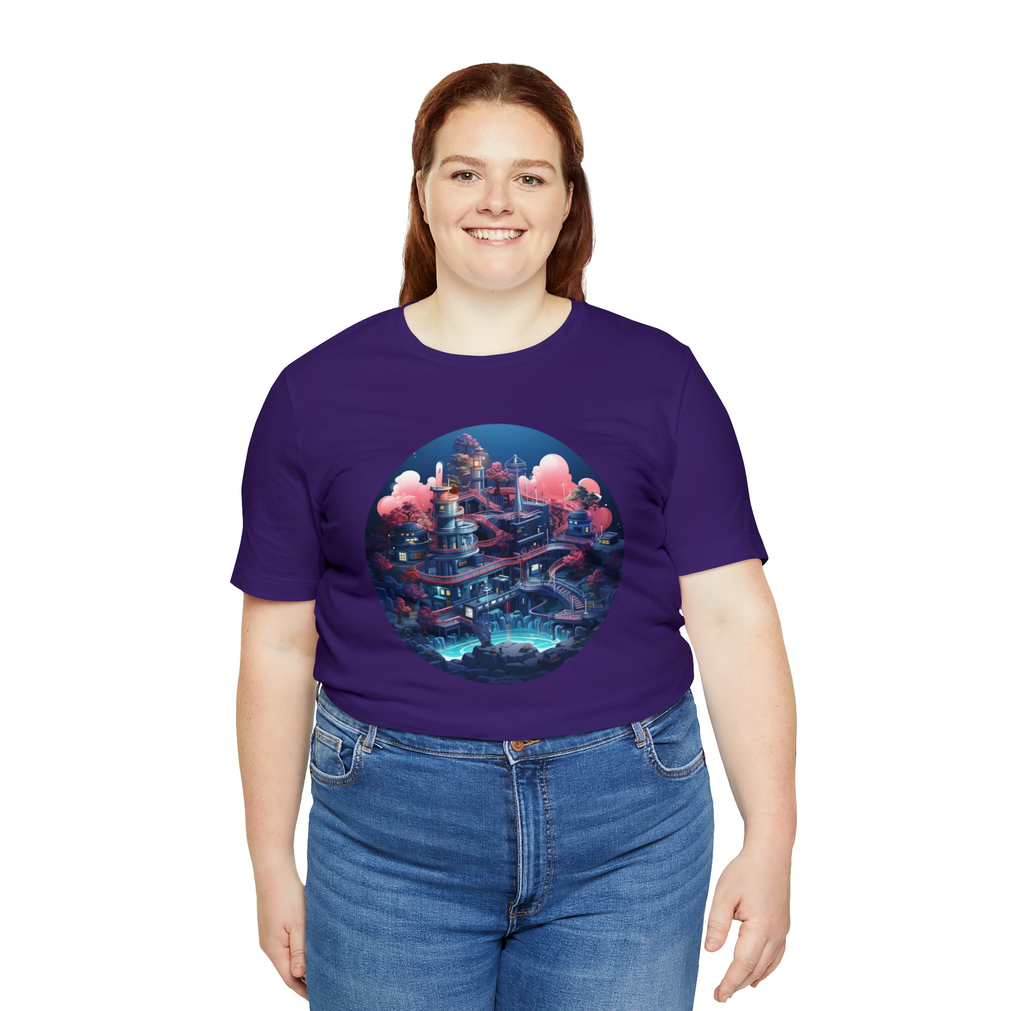 Unisex Jersey Short Sleeve Tee - Isometric Designs 03
