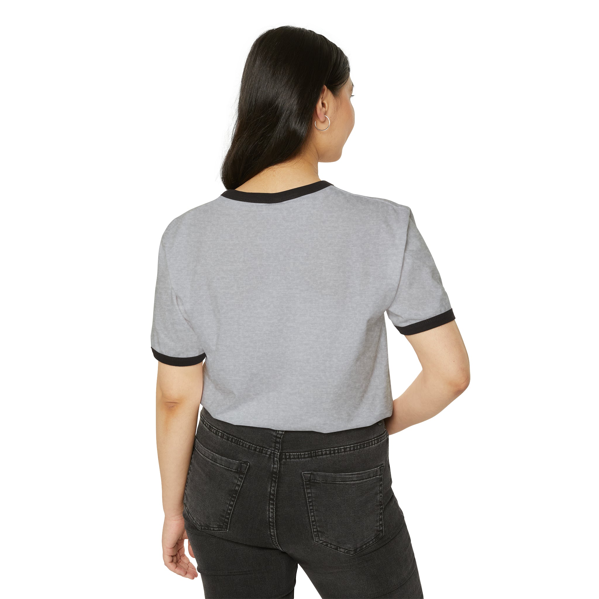 Unisex Cotton Ringer T-Shirt - Abstract Designs 01