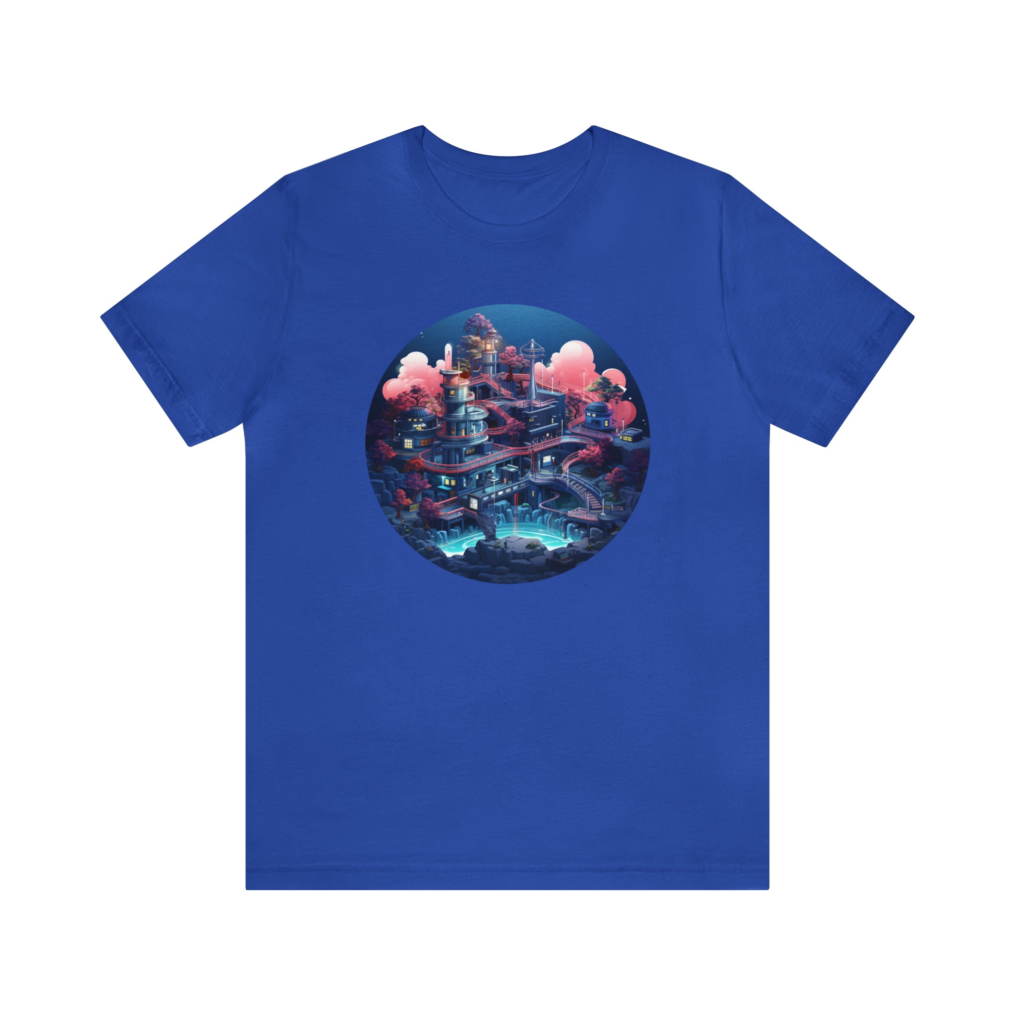 Unisex Jersey Short Sleeve Tee - Isometric Designs 03
