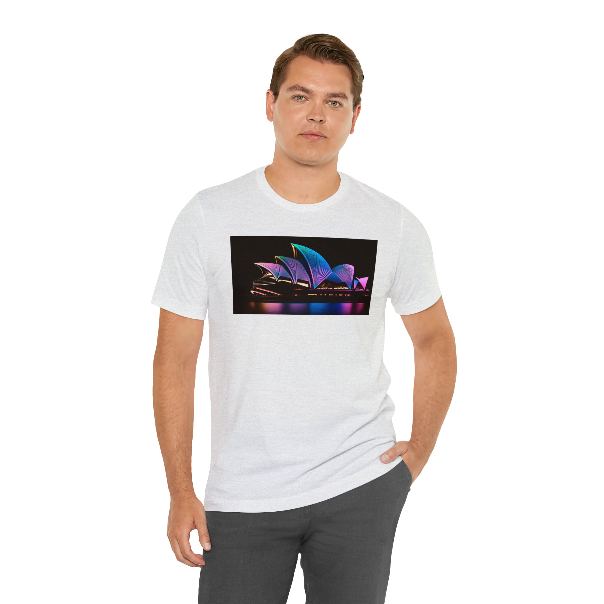 Unisex Jersey Short Sleeve Tee - Sydney Opera House, Australia