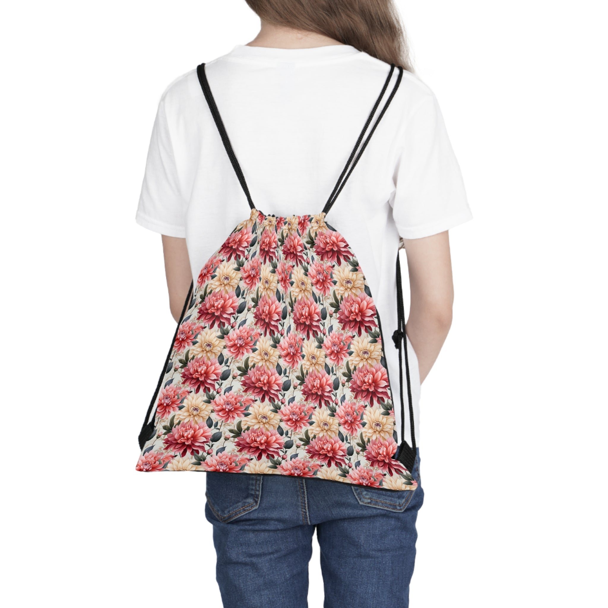 Outdoor Drawstring Bag (AOP) - Seamless Designs 01