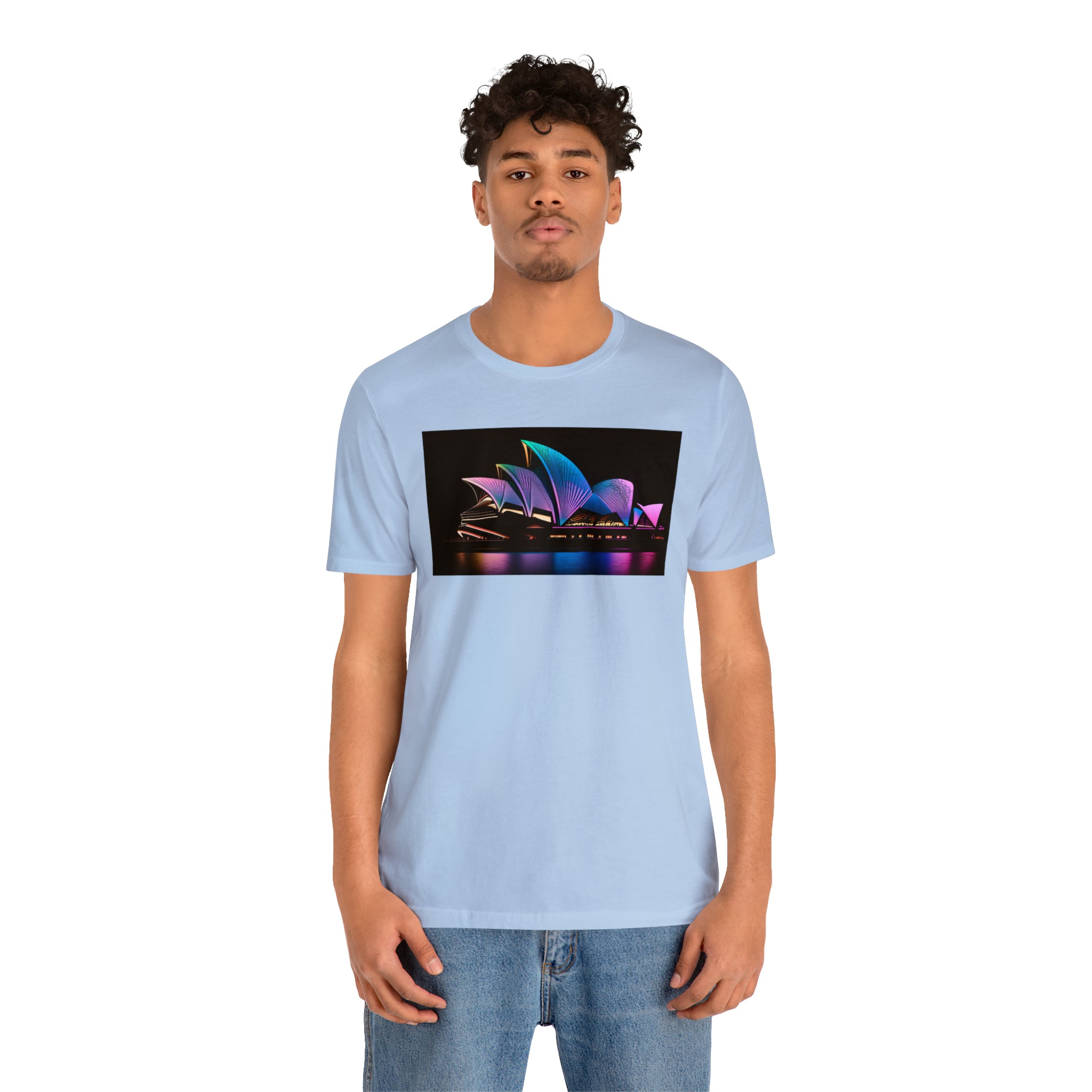 Unisex Jersey Short Sleeve Tee - Sydney Opera House, Australia