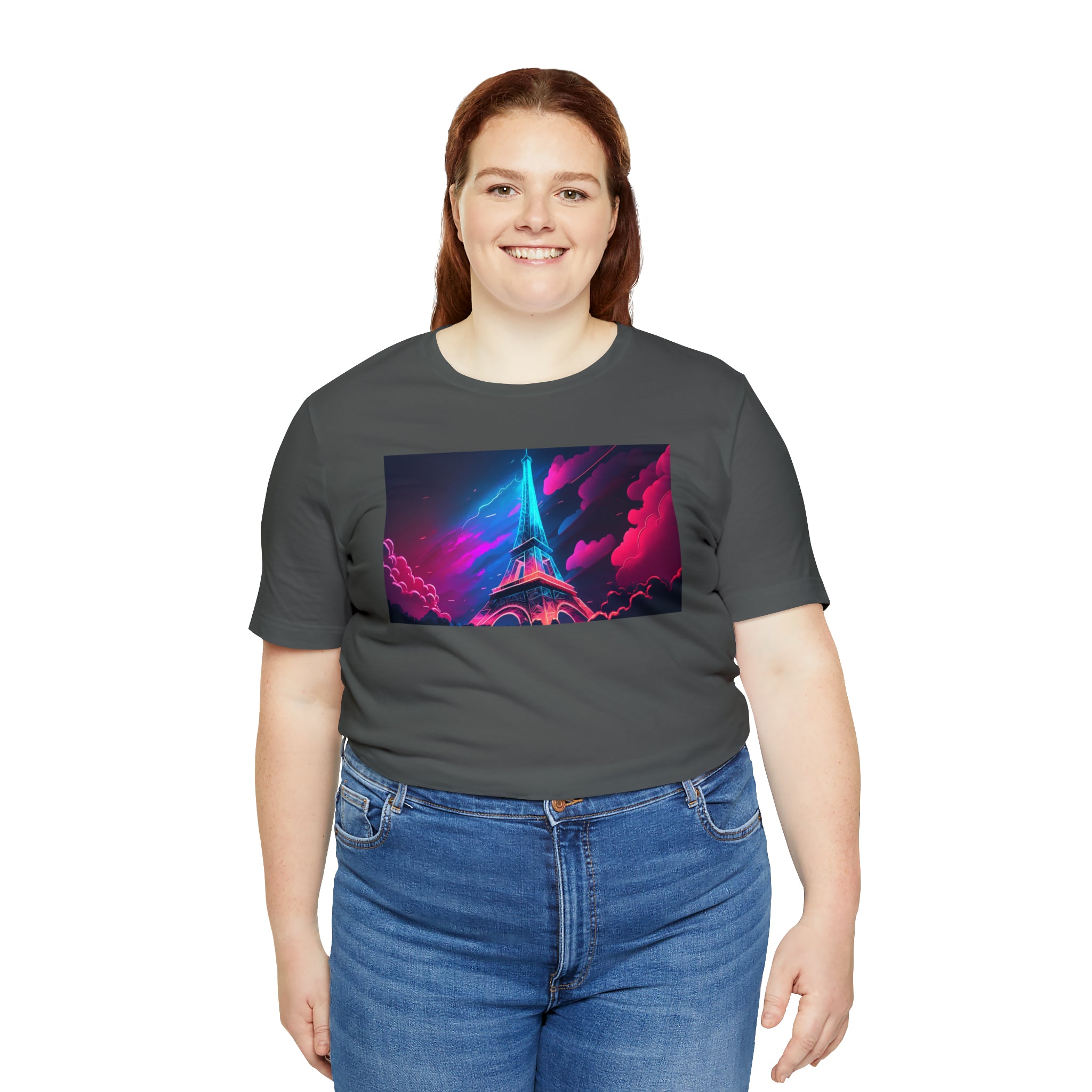 Unisex Jersey Short Sleeve Tee - Eiffel Tower, France