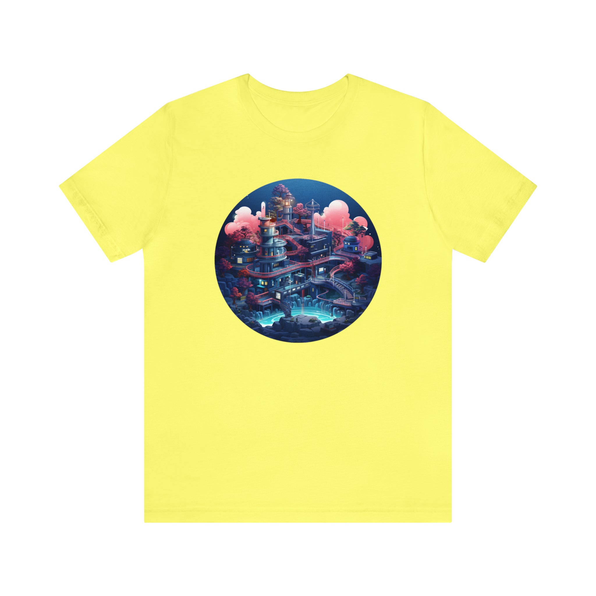 Unisex Jersey Short Sleeve Tee - Isometric Designs 03