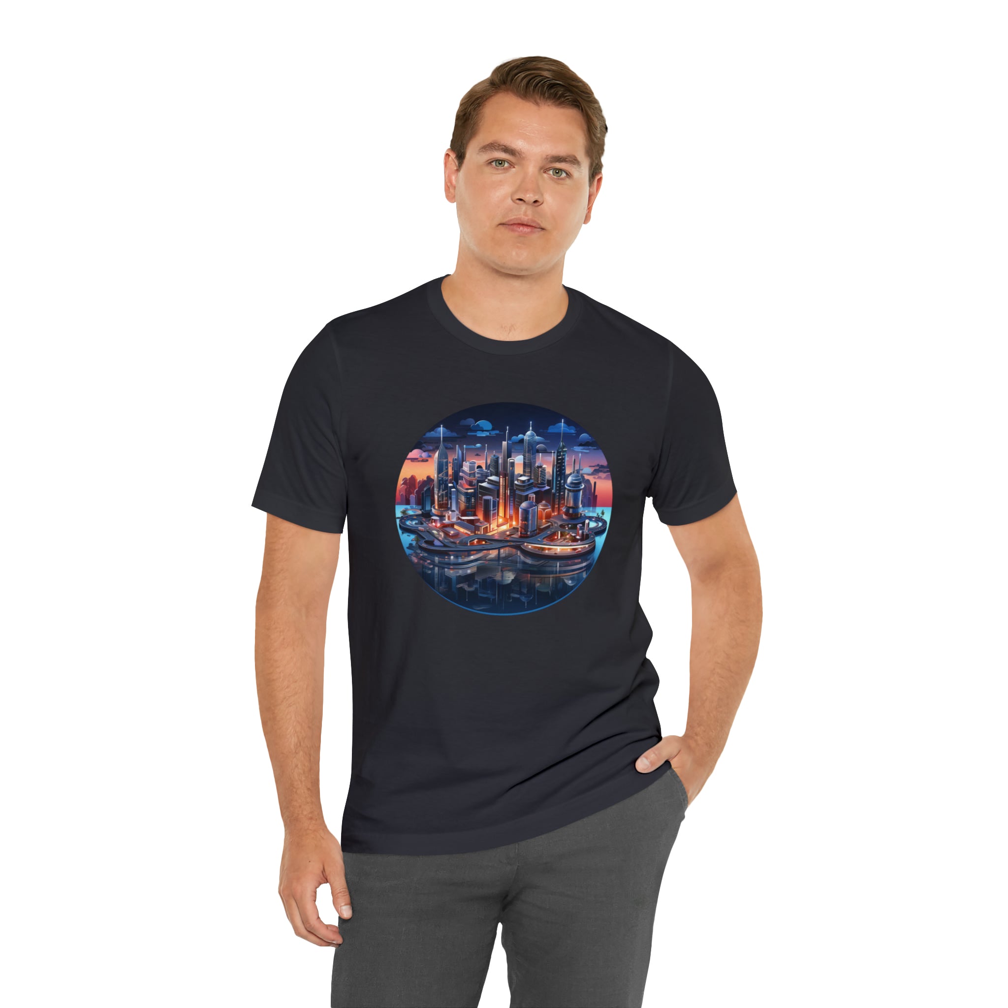 Unisex Jersey Short Sleeve Tee - Isometric Designs 05