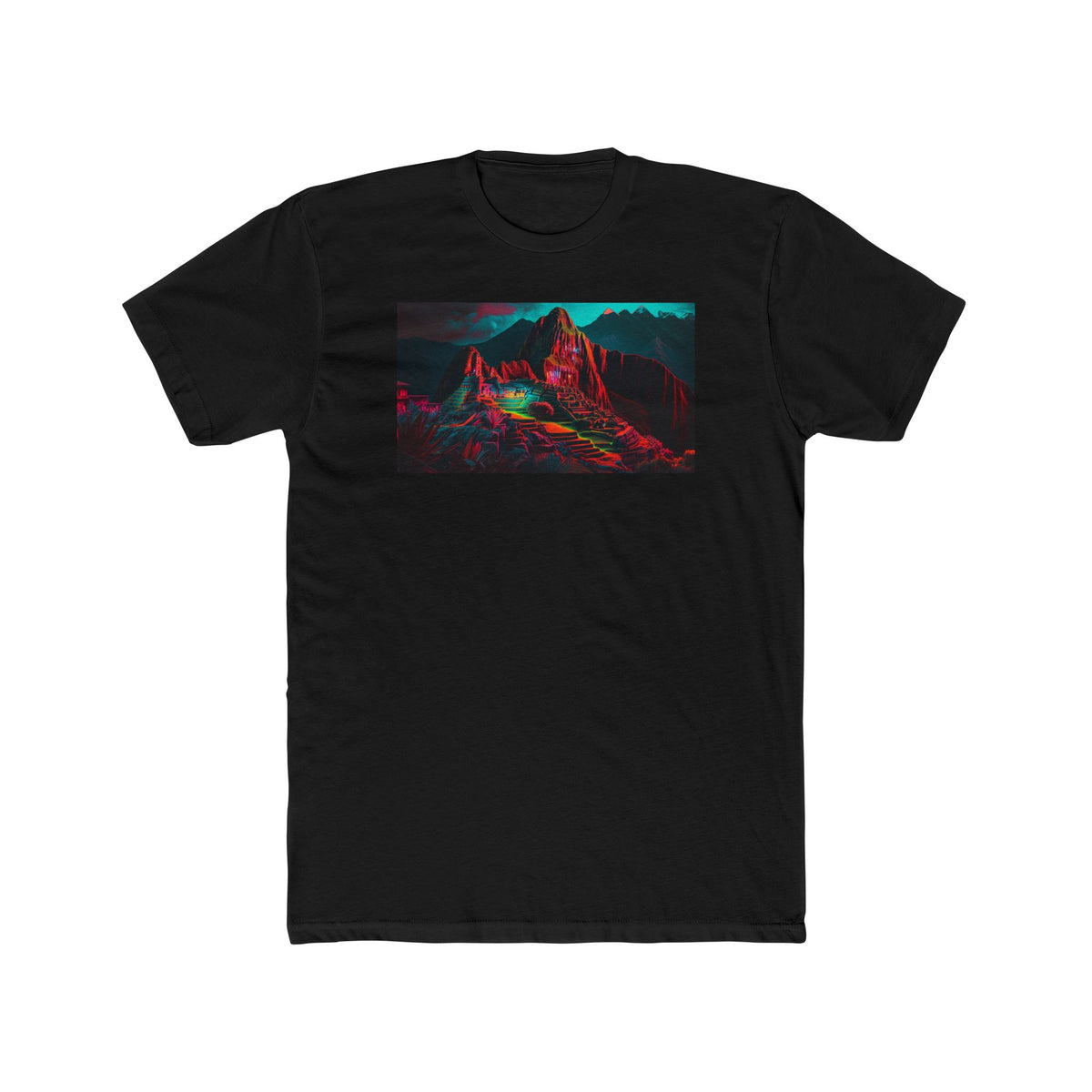Men's Cotton Crew Tee - Elsewhere collection - Machu Picchu
