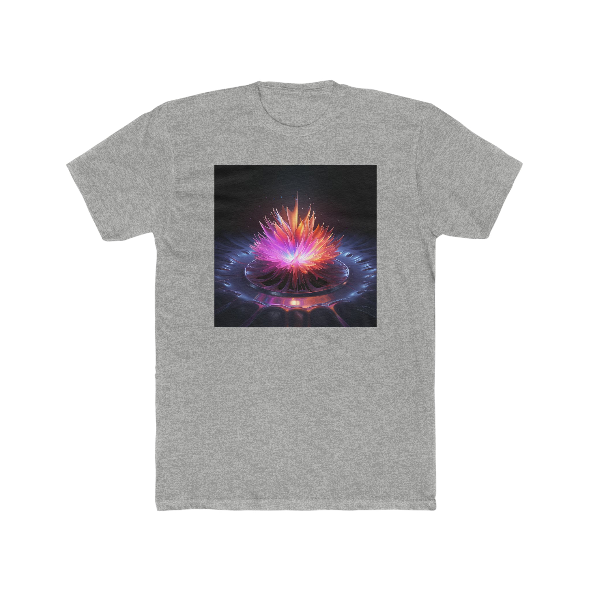 Men's Cotton Crew Tee - Vector Art Design 30
