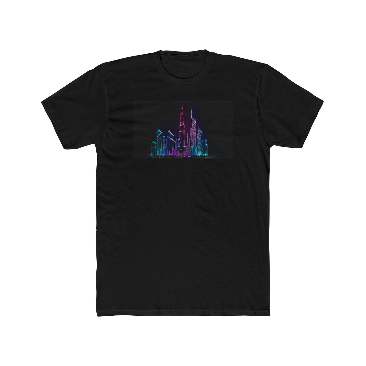Men's Cotton Crew Tee - Elsewhere collection - Burj Khalifa