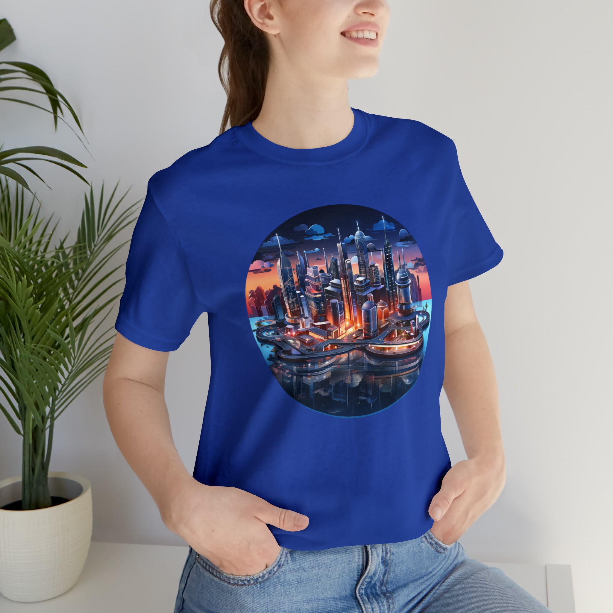 Unisex Jersey Short Sleeve Tee - Isometric Designs 05