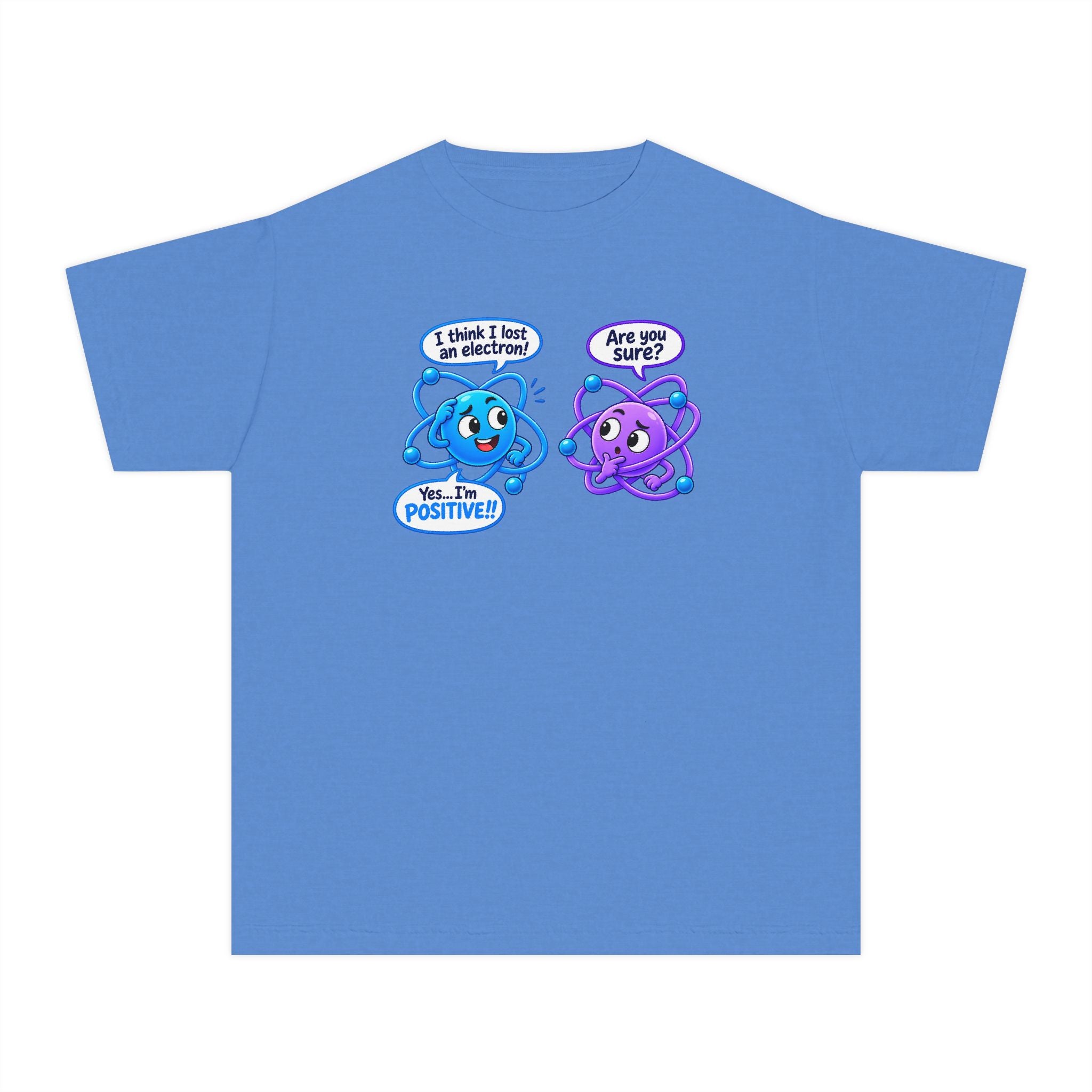 Youth Midweight Cotton Tee - Science collection - Atomic Conversation