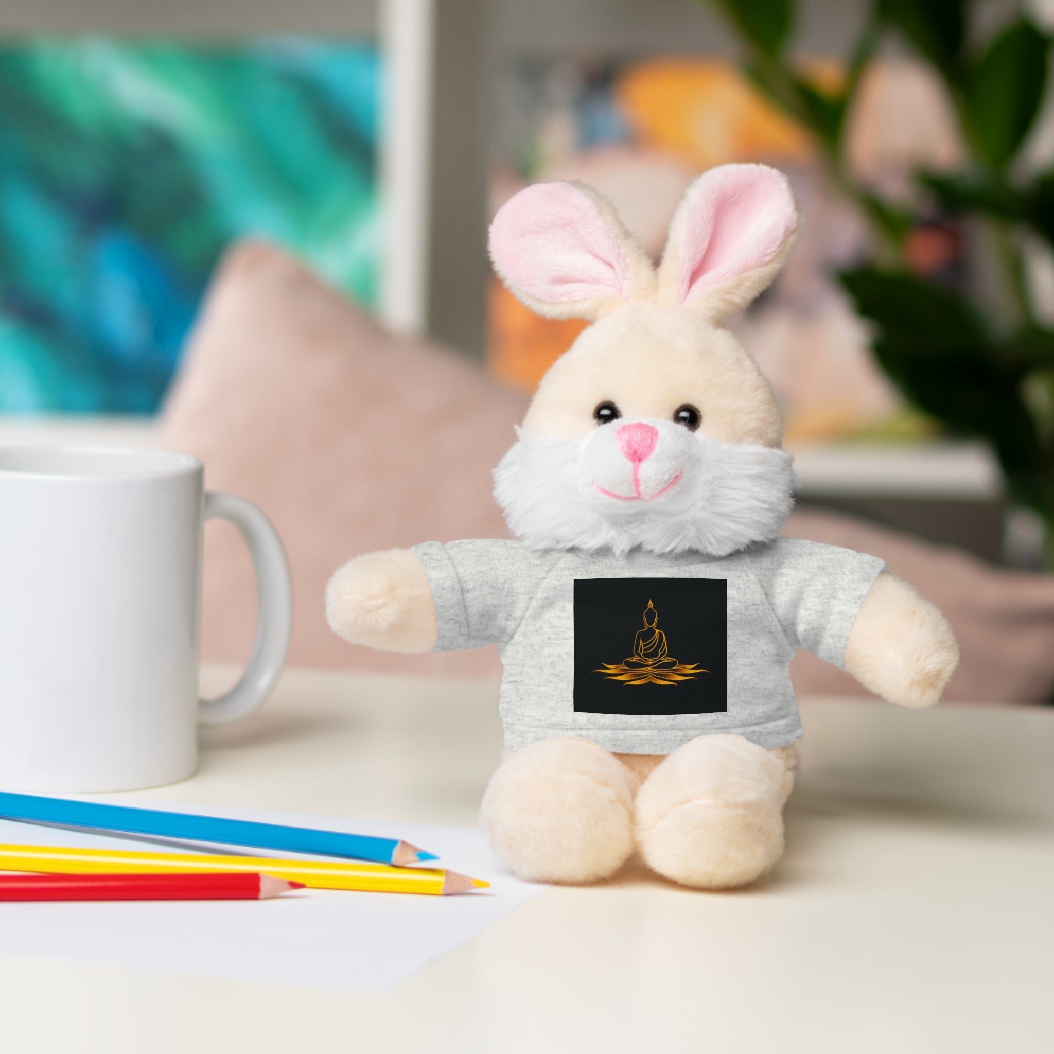 Plush Animal Gift - Meditation Tee