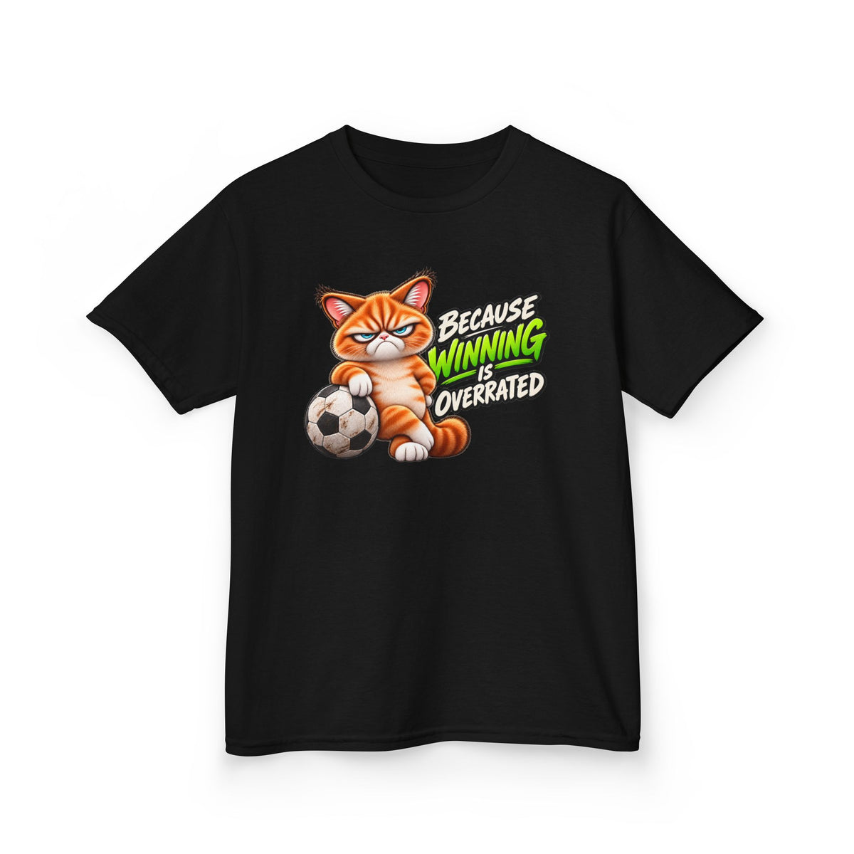 Because Winning is Overrated - Mildly Feral - Youth Short Sleeve Tee