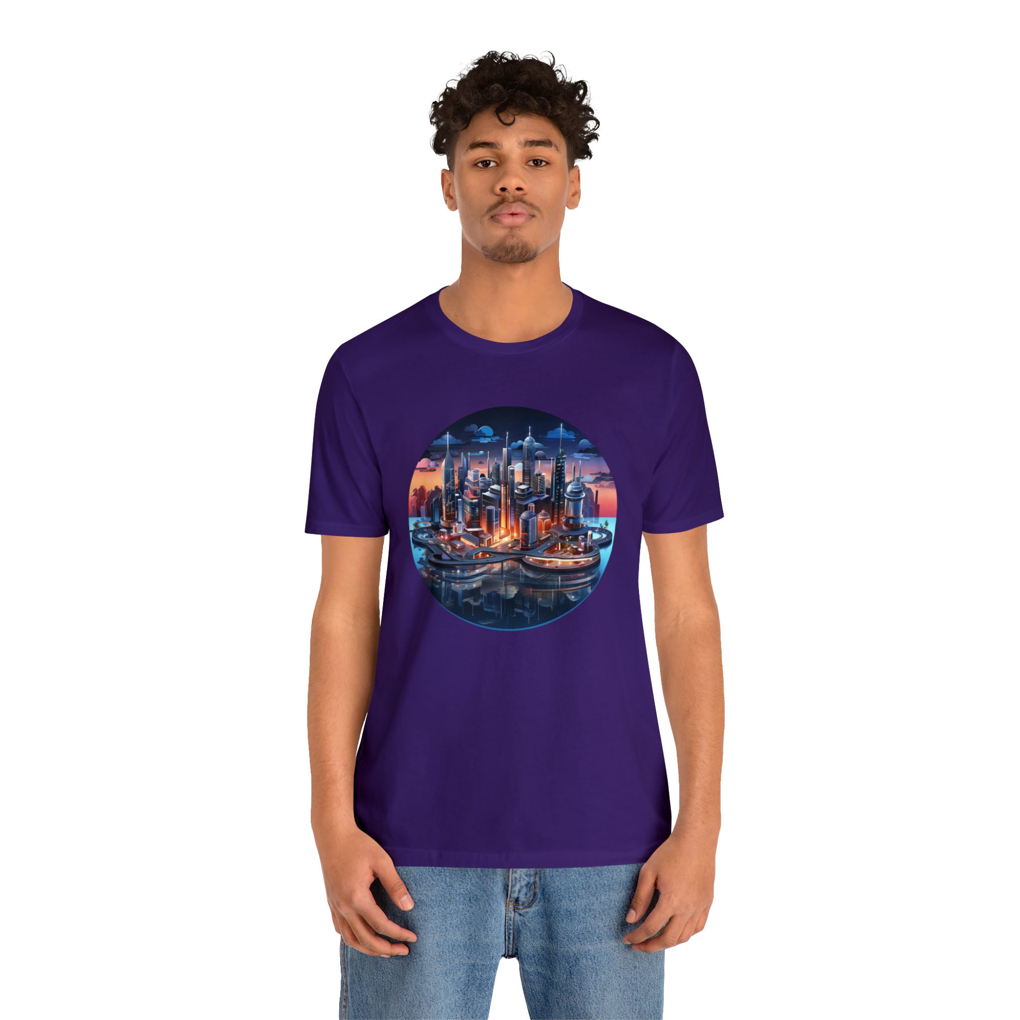 Unisex Jersey Short Sleeve Tee - Isometric Designs 05