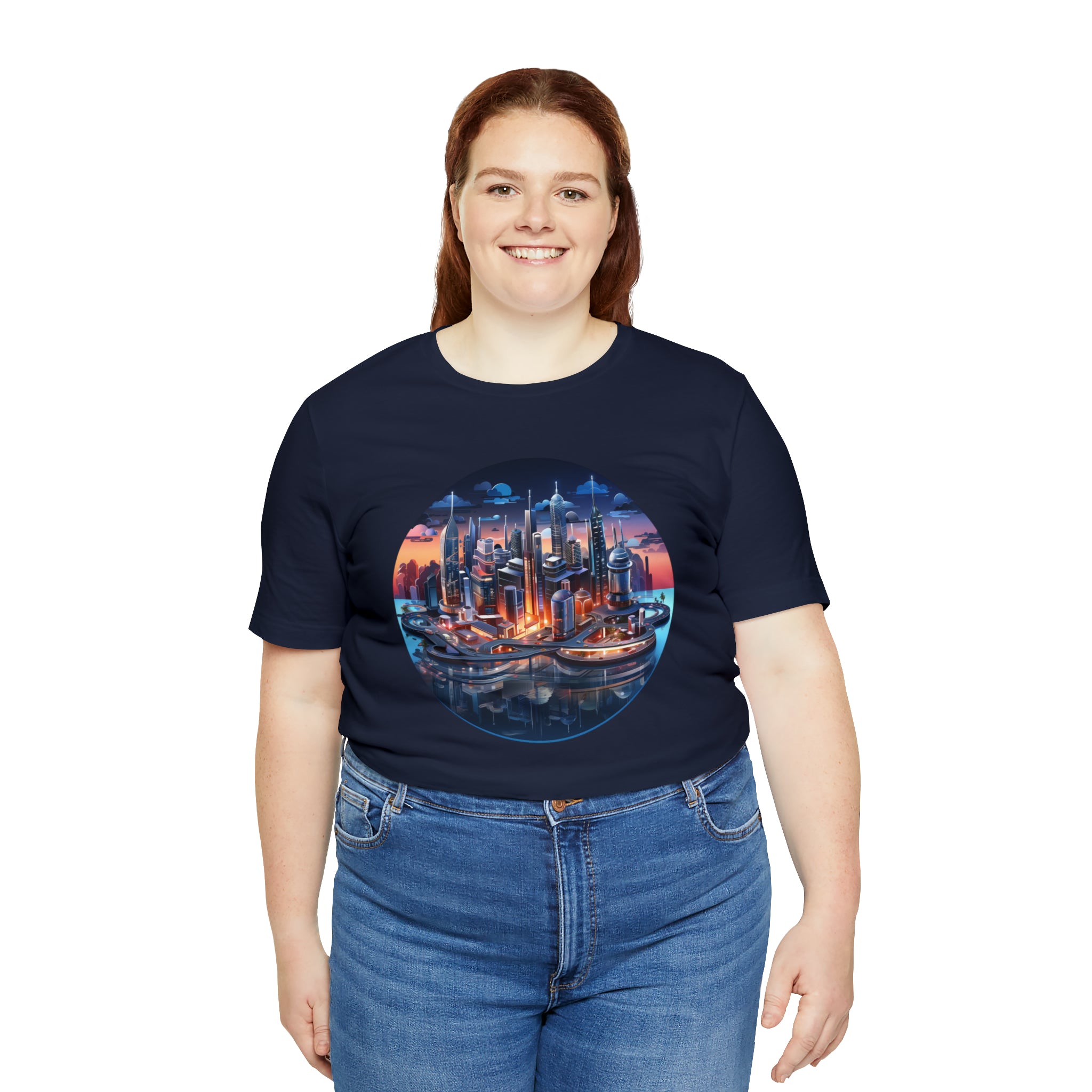 Unisex Jersey Short Sleeve Tee - Isometric Designs 05