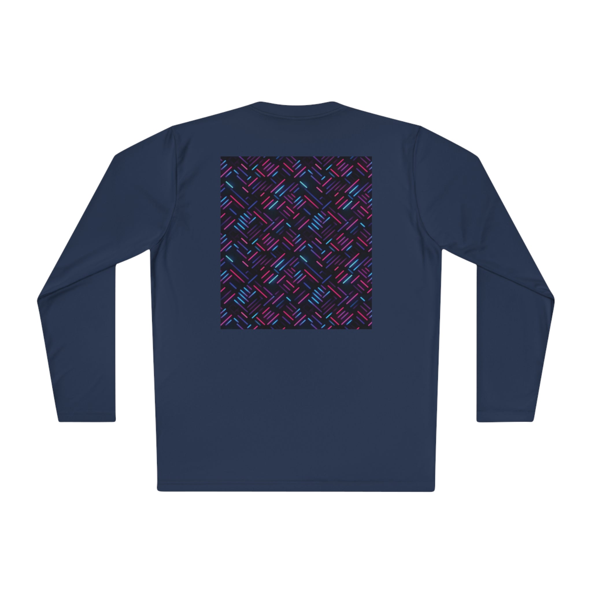Unisex Lightweight Long Sleeve Tee (AOP) - Abstract Designs 03