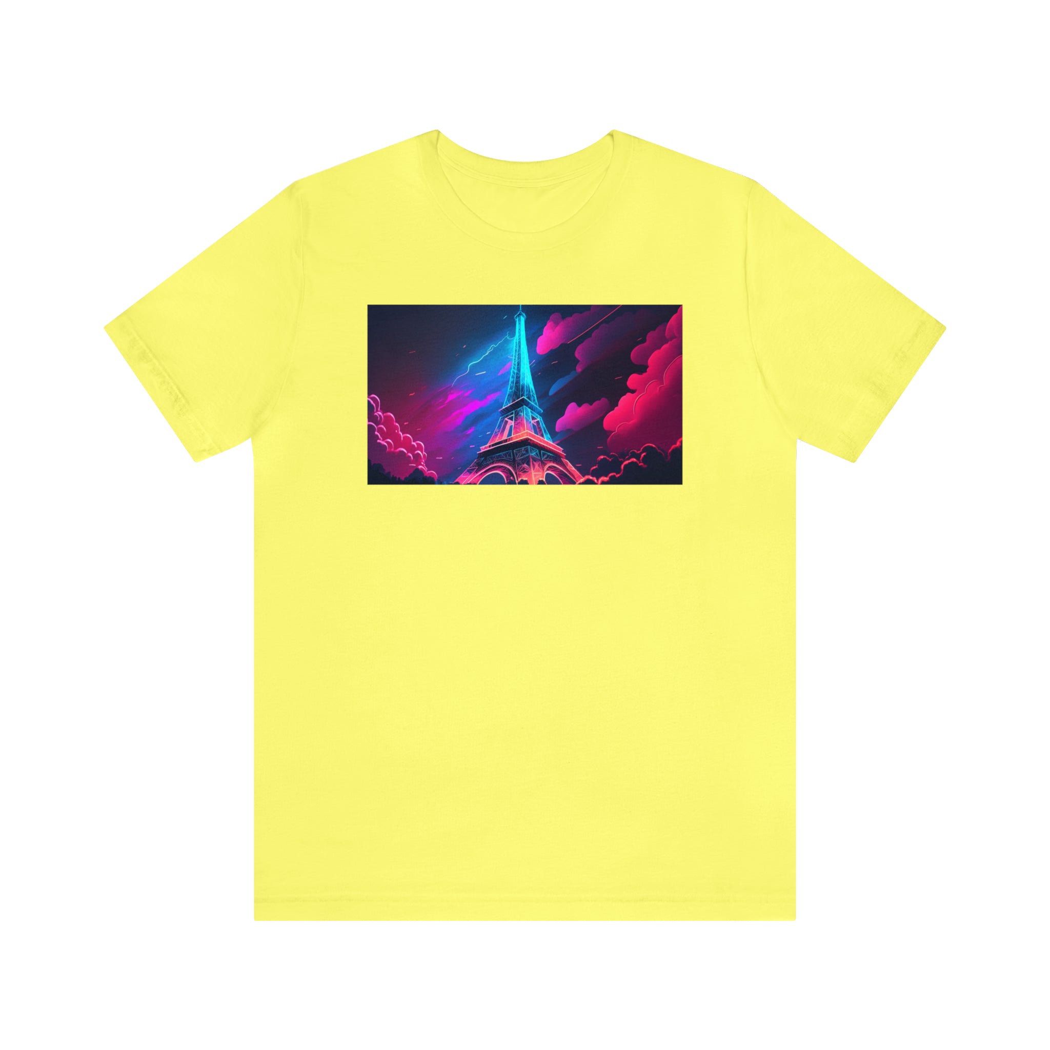 Unisex Jersey Short Sleeve Tee - Eiffel Tower, France
