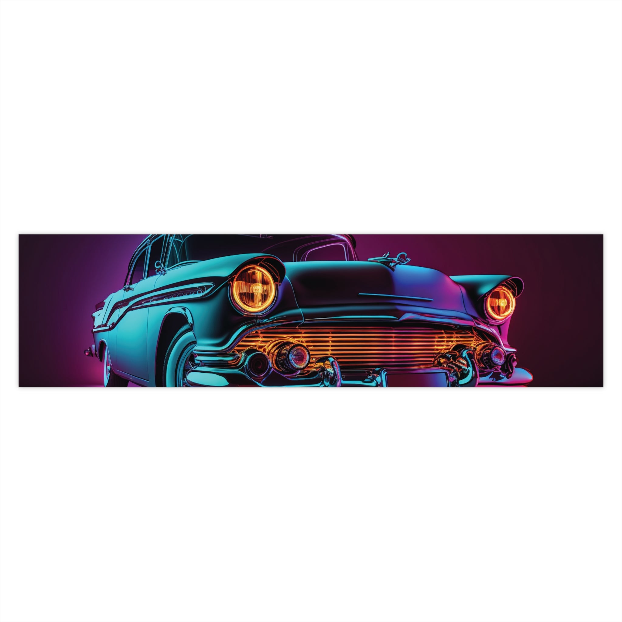 Bumper Stickers - Neon Car Design 07