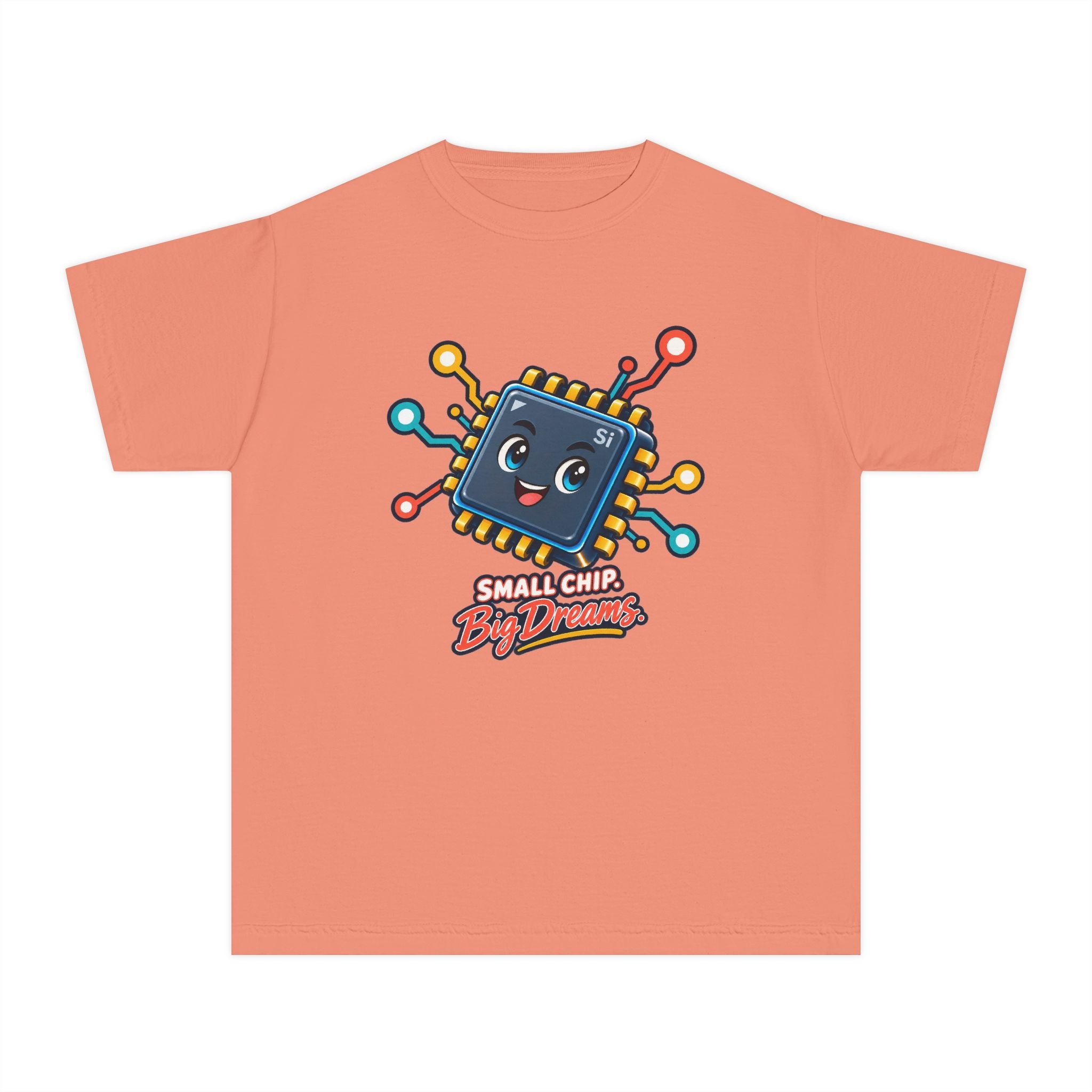 Youth Midweight Cotton Tee - Small Chip, Big Dreams