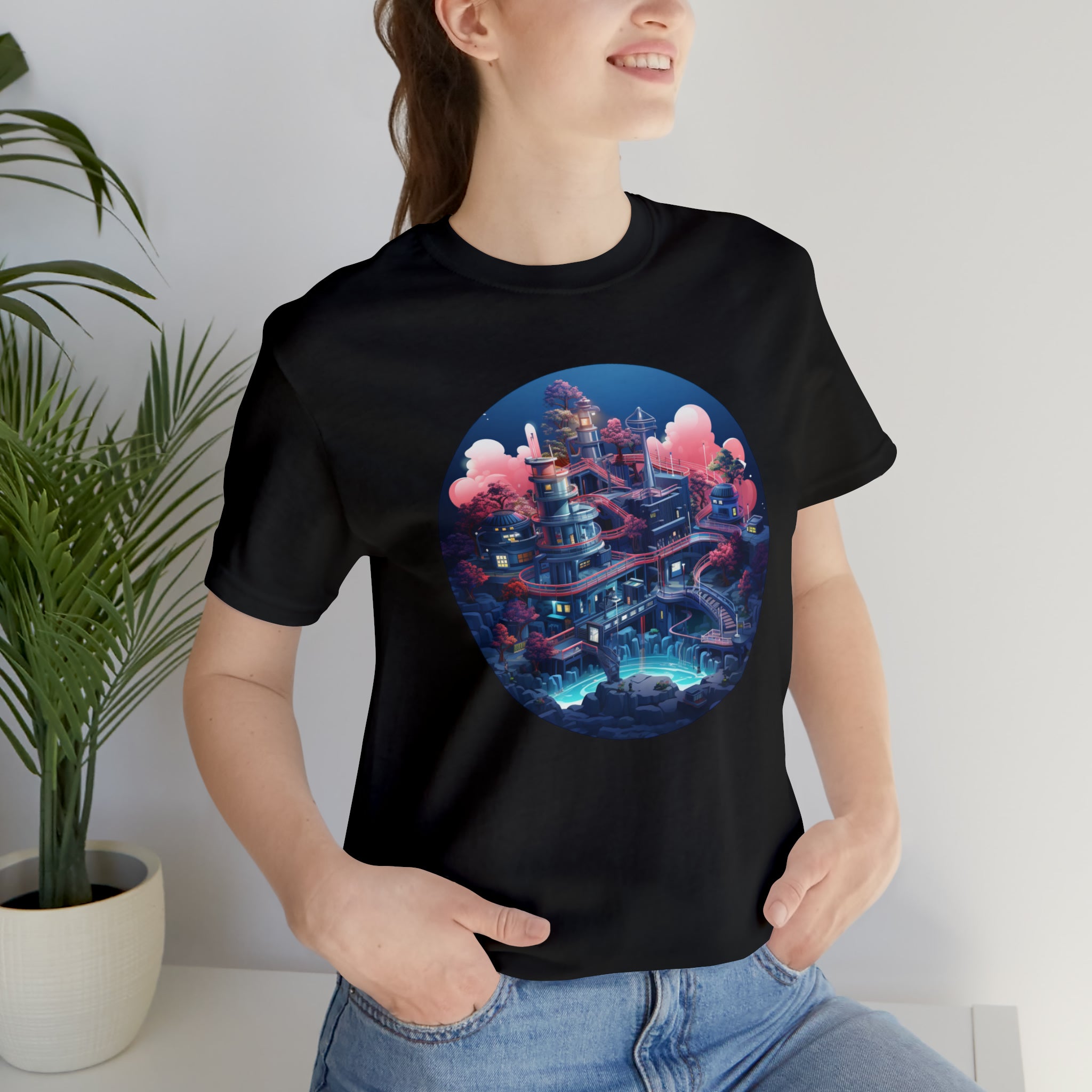Unisex Jersey Short Sleeve Tee - Isometric Designs 03