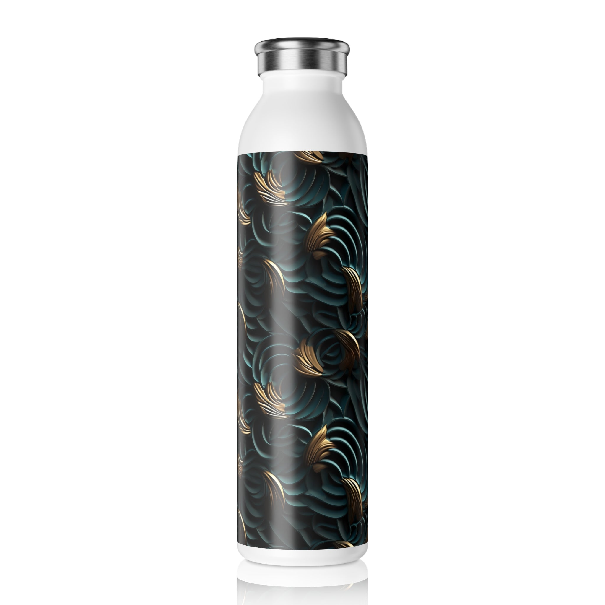 Slim Water Bottle - Abstract Designs 15